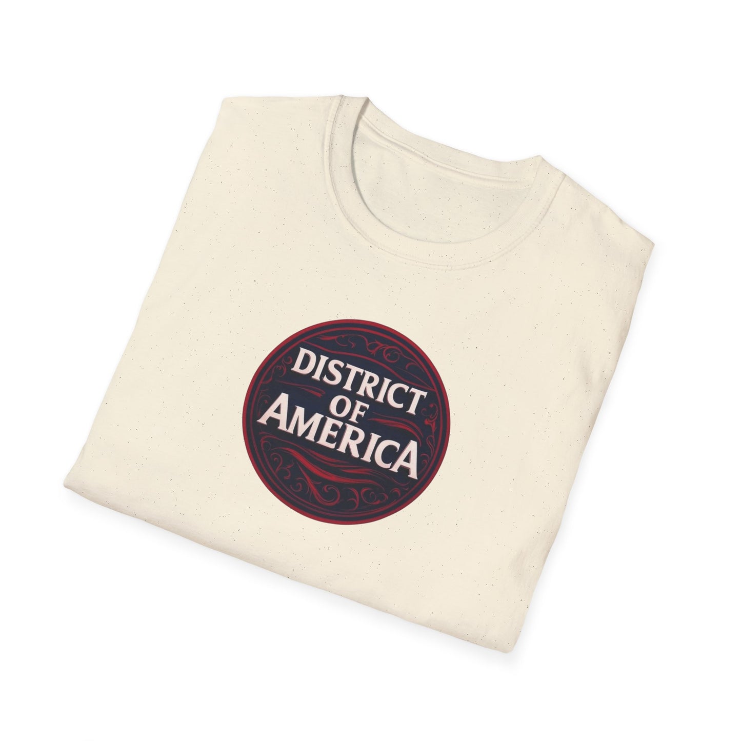 District of America, Washington DA, Unisex Softstyle T-Shirt - Psychonaut Swag