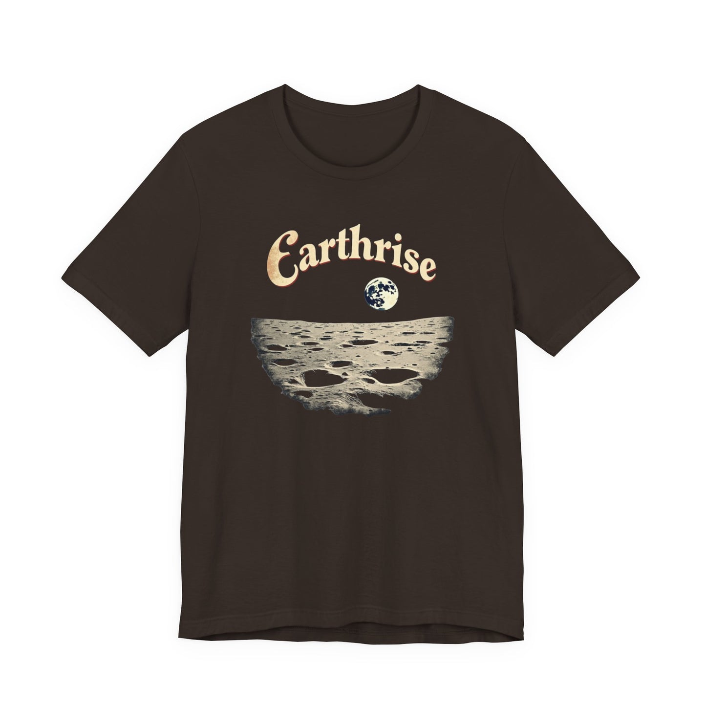 Earthrise Unisex Tee | Vintage Style Graphic Shirt, Eco-Friendly Apparel, Gift for Nature Lovers, Casual Wear, Astronomy Gift