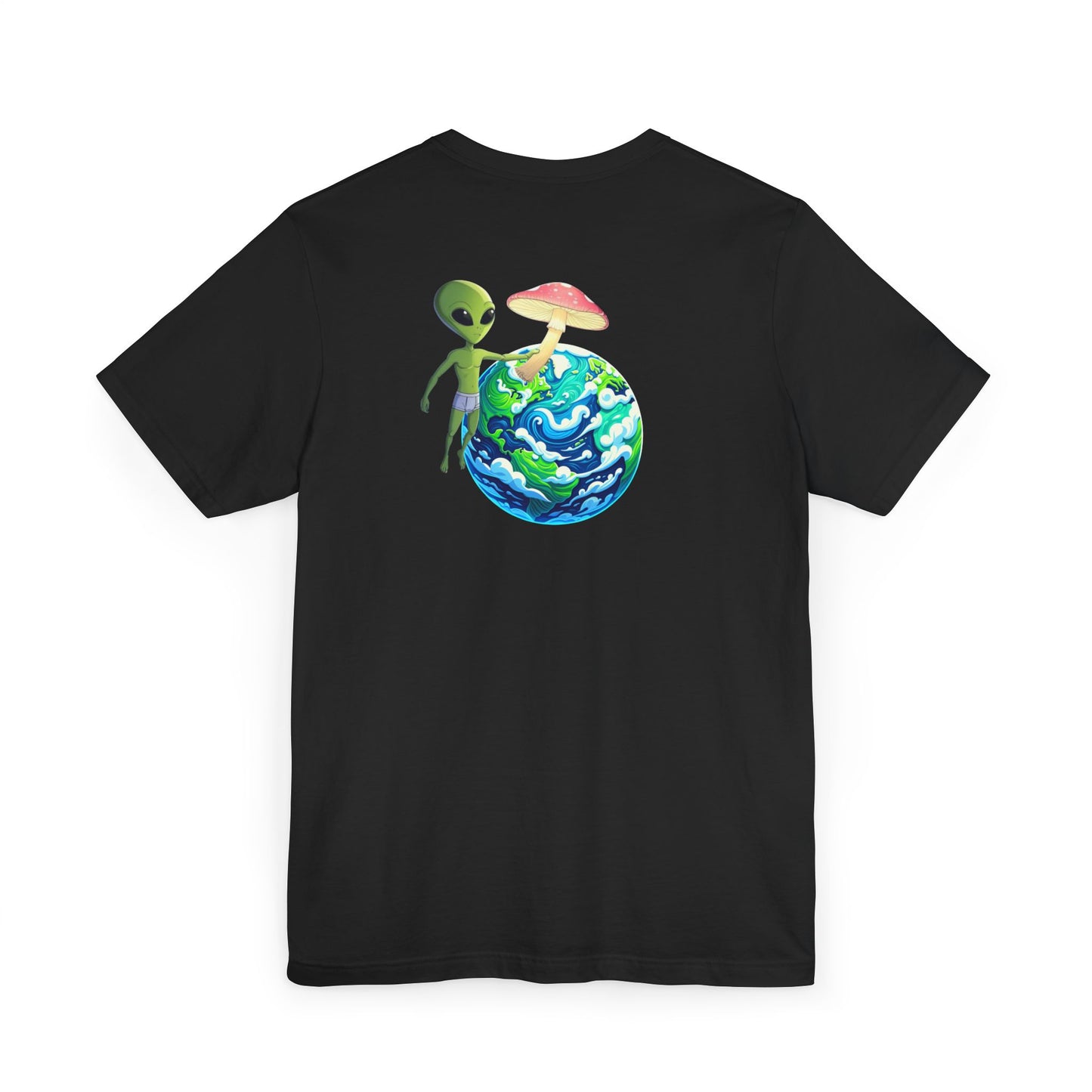 Psychonaut Staple, Alien Float, Unisex Jersey T-Shirt - Psychonaut Swag