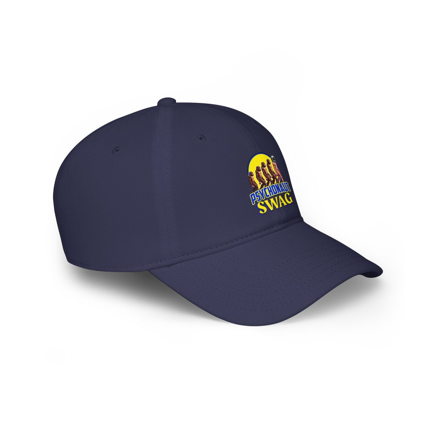 Psychonaut Swag Low Profile Baseball Cap, Casual Hat, Gift for Gamers, Streetwear Accessory, Summer Vibes, Trendy Headwear - Psychonaut Swag