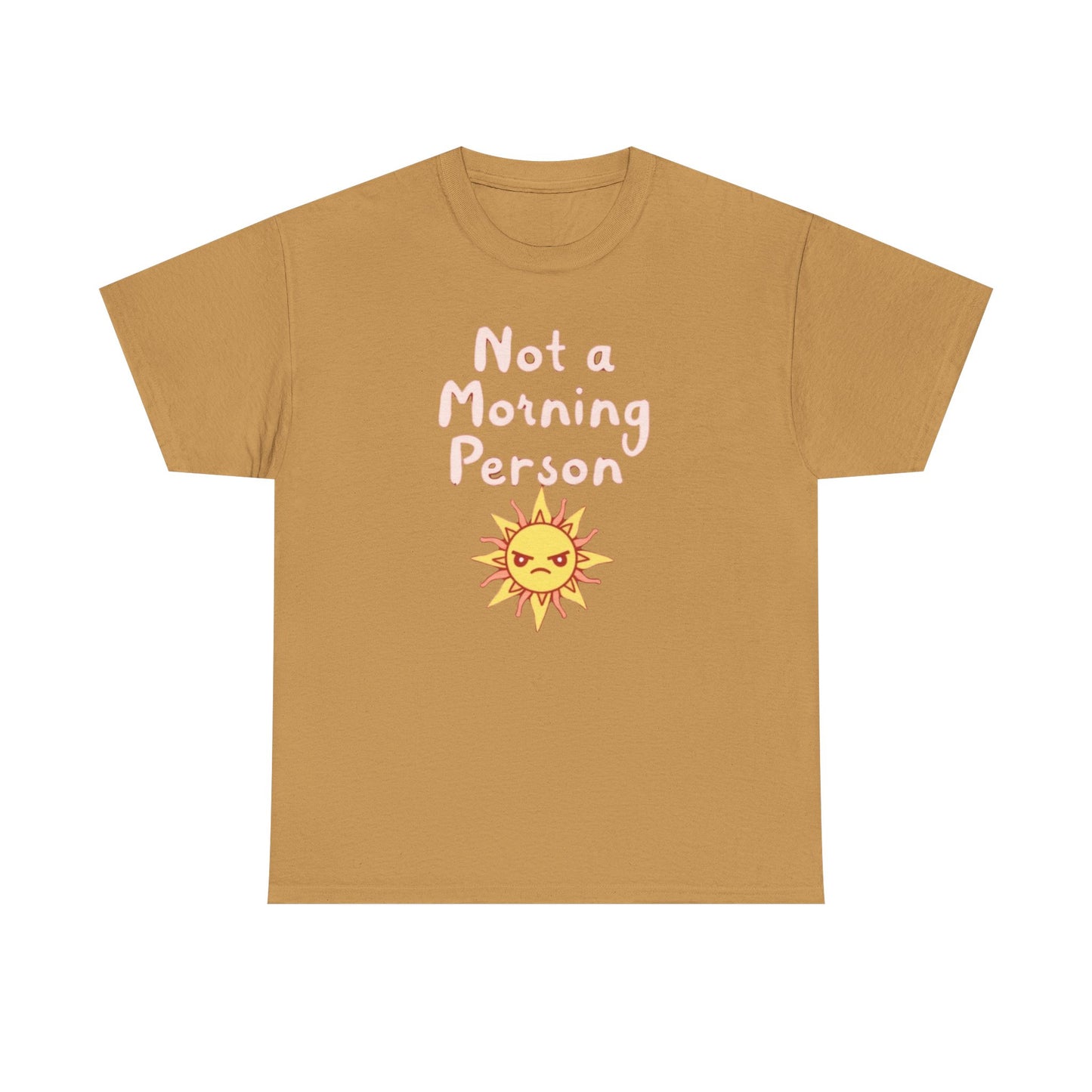 Not a Morning Person, Unisex Cotton T-Shirt, Fun Apparel for Kids and Adults, Perfect Gift for Birthdays and Celebrations - Psychonaut Swag