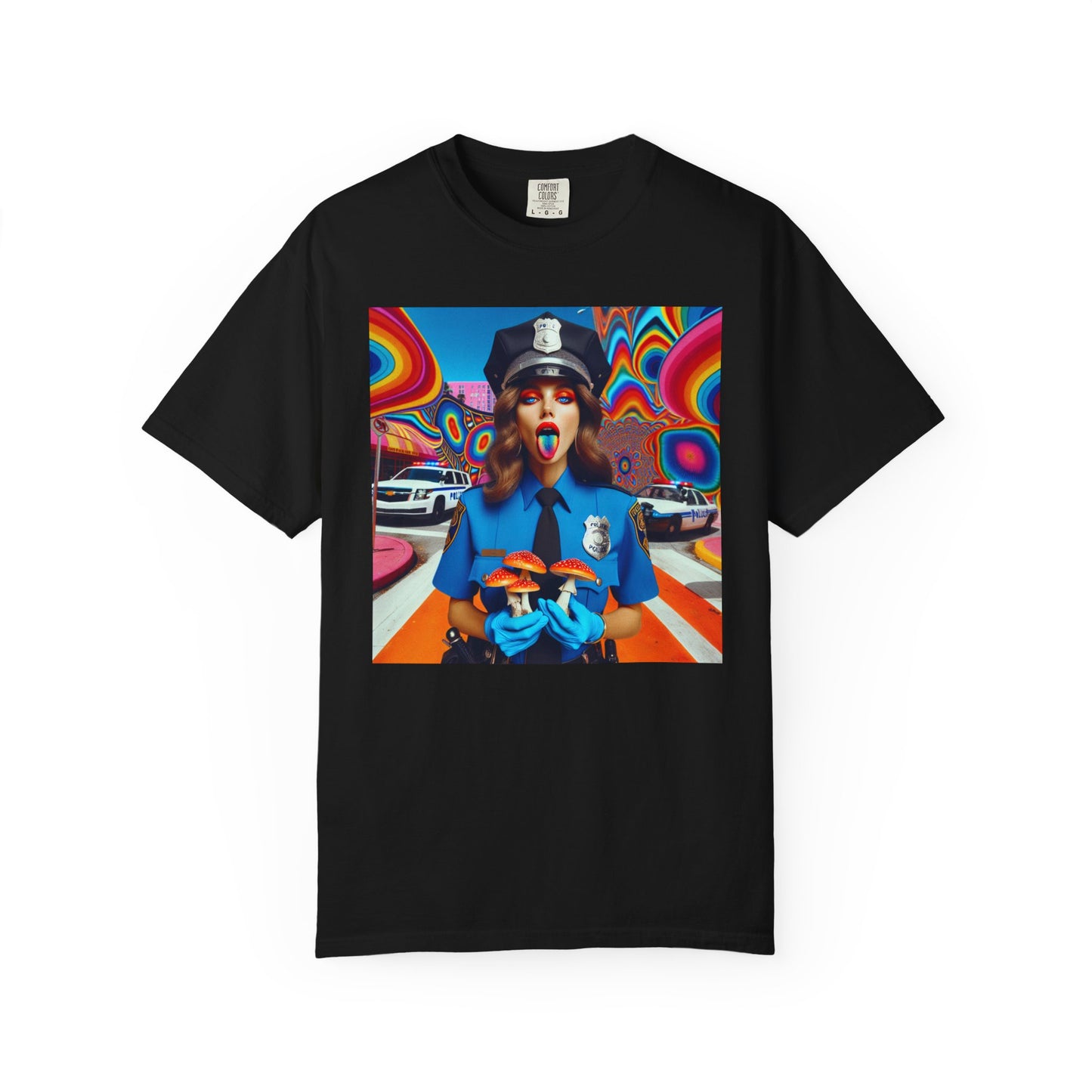 Holding, Unisex Garment-Dyed T-shirt - Psychonaut Swag