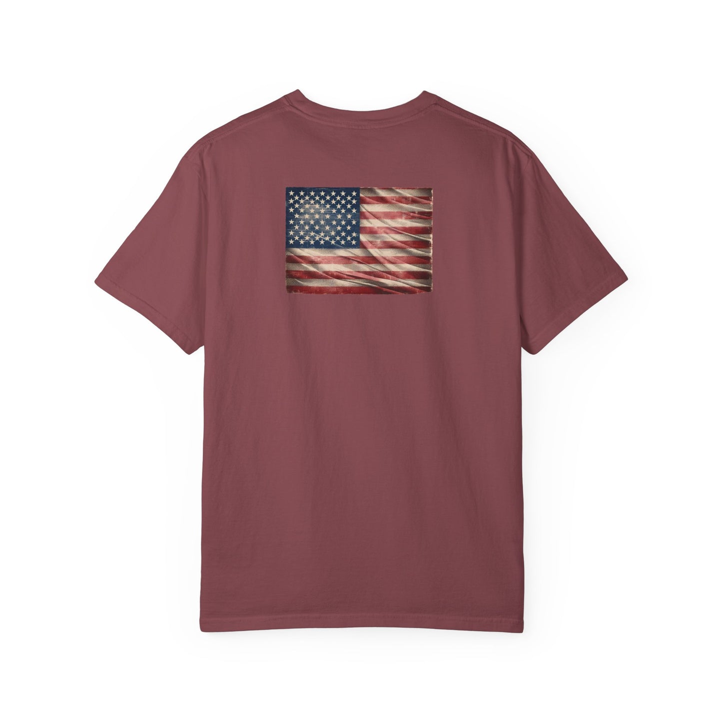 We the People/flag, Unisex Garment-Dyed T-shirt - Psychonaut Swag