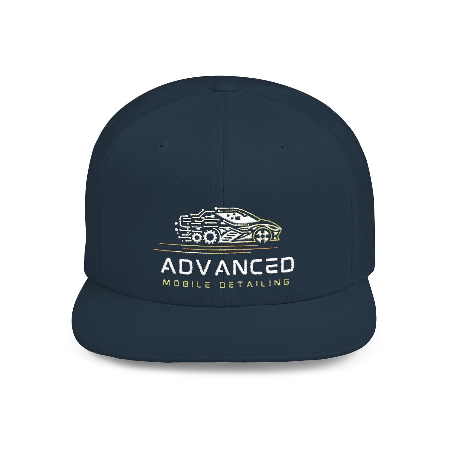 Mobile Detailing, Stylish Flat Bill Snapback Hat - Perfect for Summer Outings, Sports Events, Festivals, Stylish Gift, Trendy Fashion Accessory