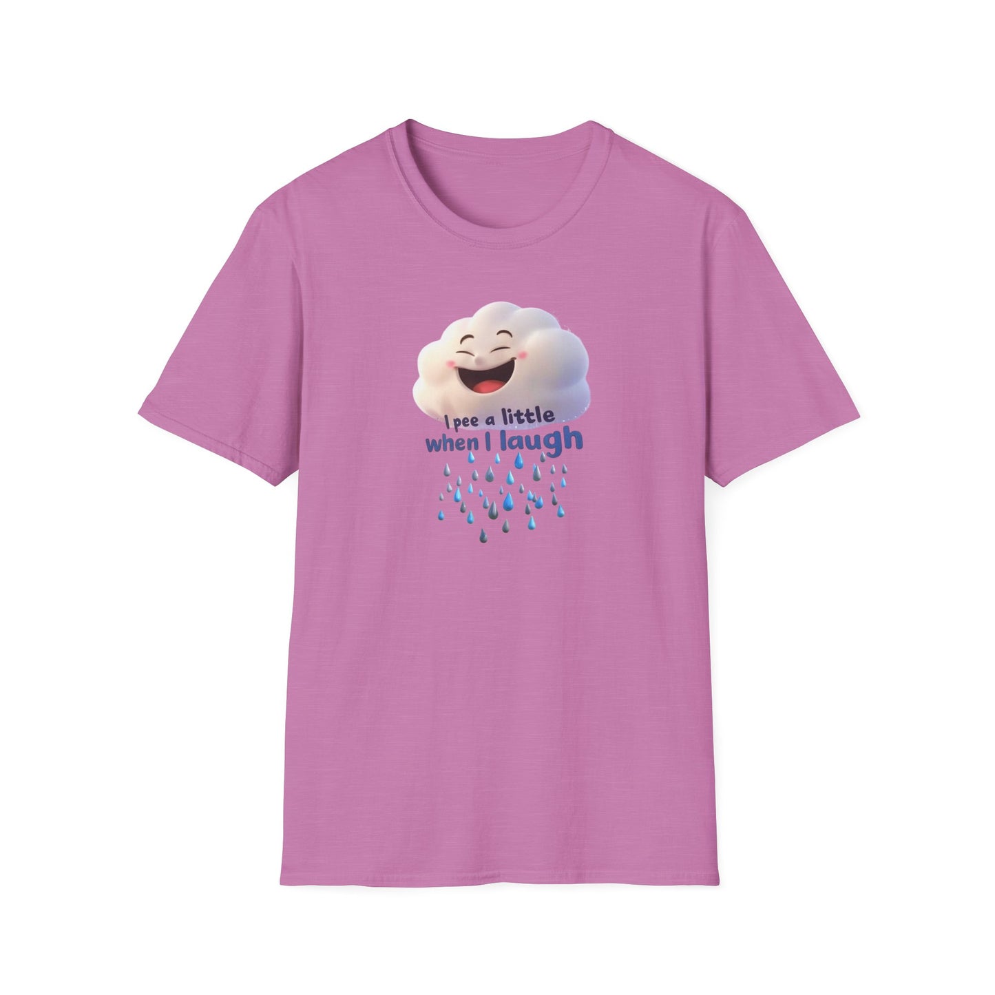 Cloud Laughing Causes Rains, Unisex Softstyle T-Shirt