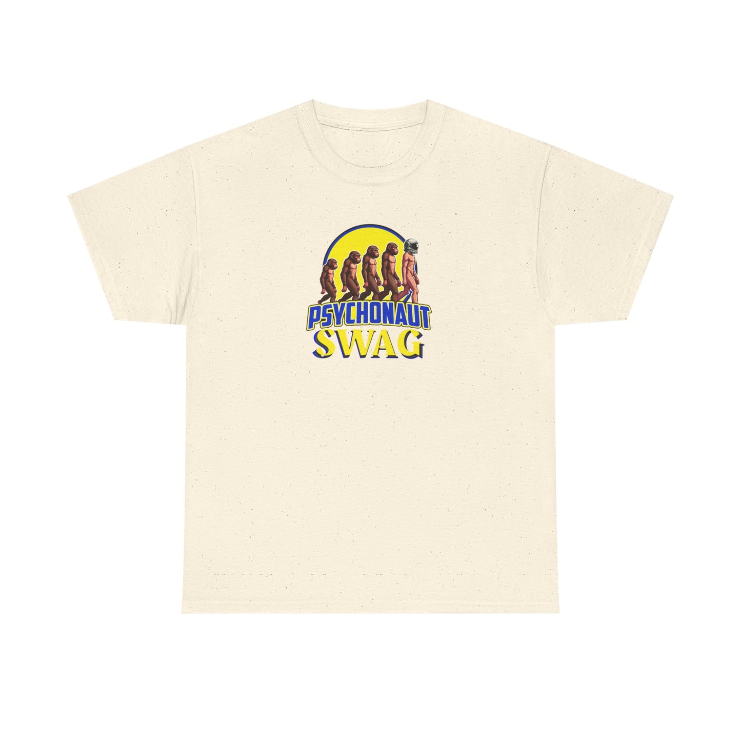 Psychonaut swag small biz, Heavy Cotton Tee, Cool Graphic T-Shirt, Streetwear Top, Gift for Psychonauts, Fun Casual Wear