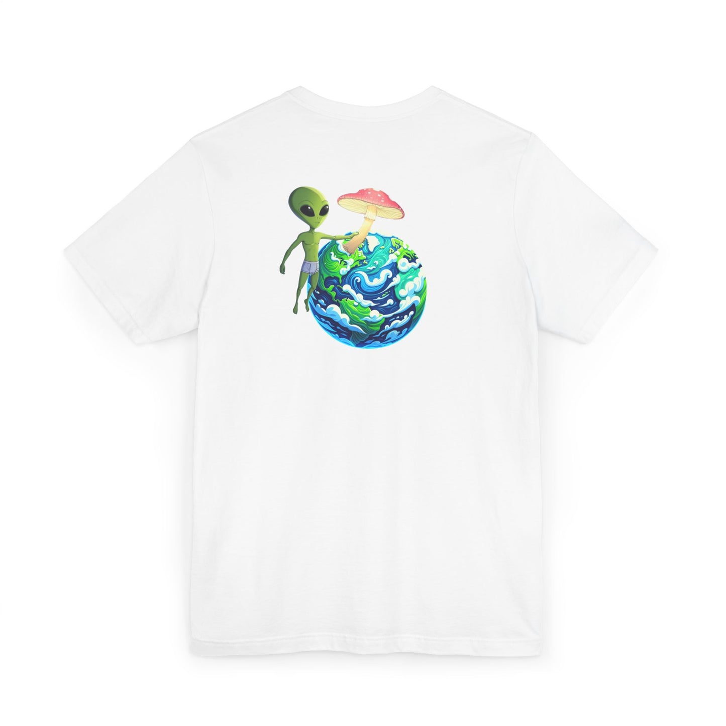 Psychonaut Staple, Alien Float, Unisex Jersey T-Shirt - Psychonaut Swag