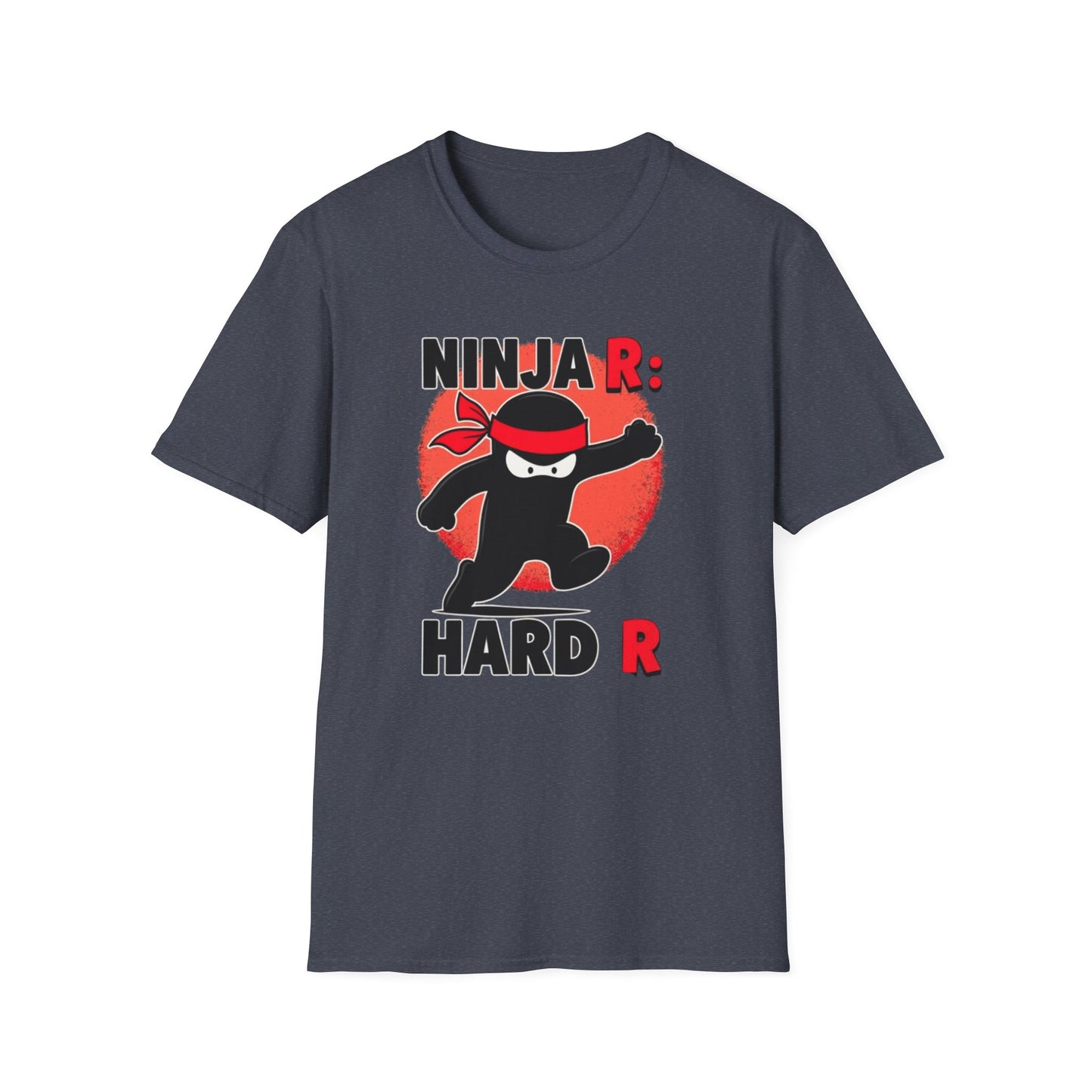 Ninja R, Unisex Softstyle T-Shirt - Psychonaut Swag
