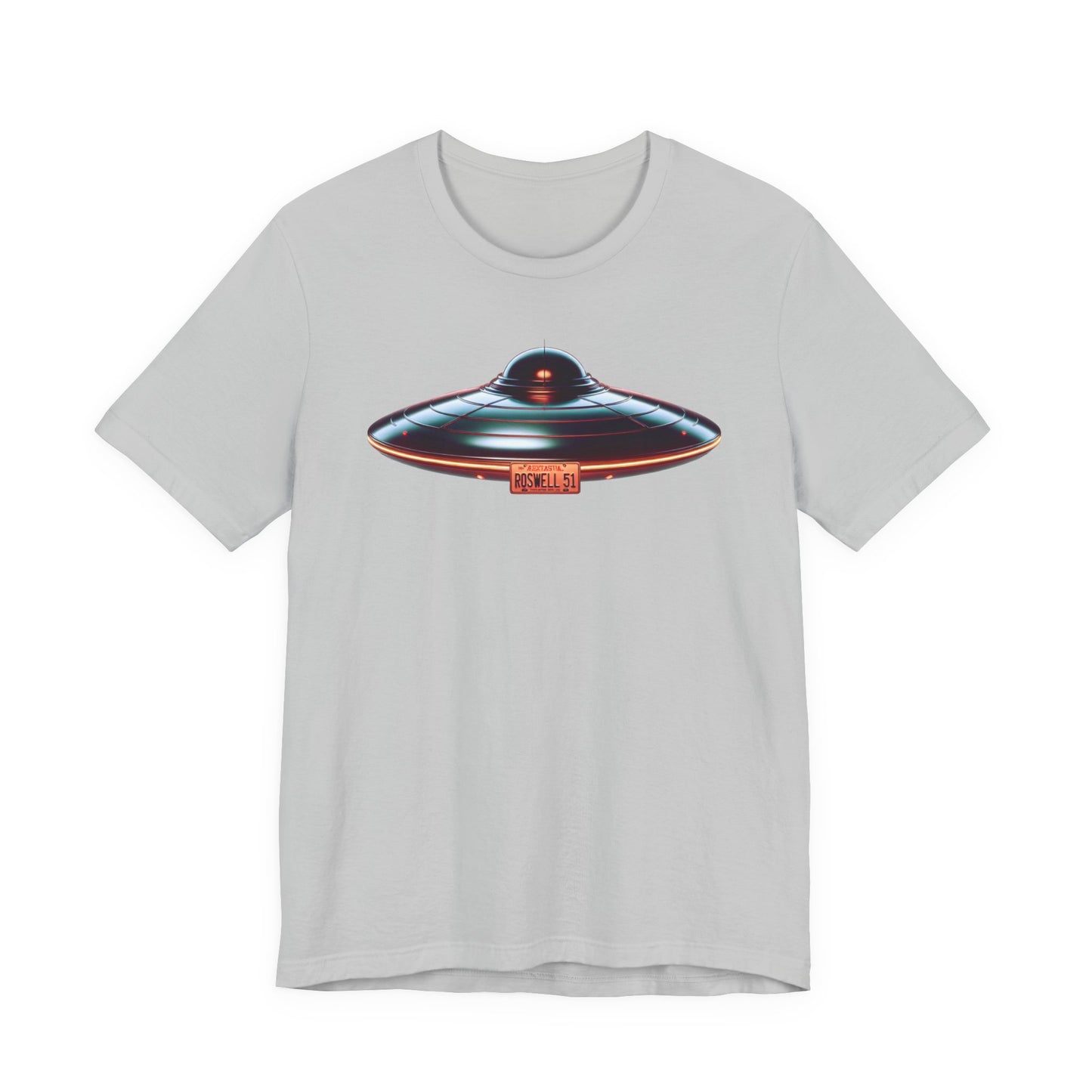 Flying Saucer, Unisex Jersey Short Sleeve Tee - Psychonaut Swag
