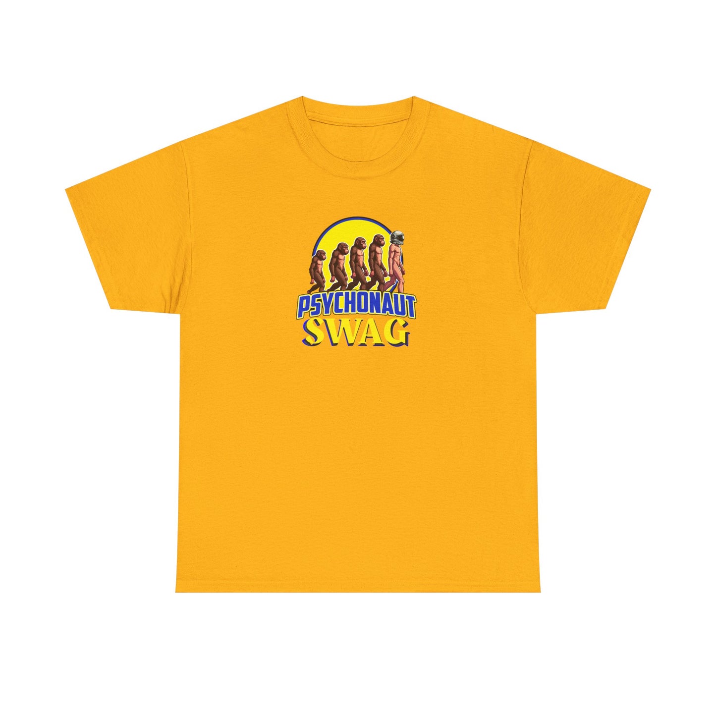 Psychonaut swag small biz, Heavy Cotton Tee, Cool Graphic T-Shirt, Streetwear Top, Gift for Psychonauts, Fun Casual Wear