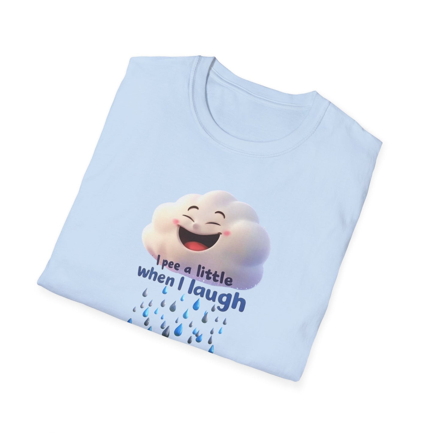 Cloud Laughing Causes Rains, Unisex Softstyle T-Shirt