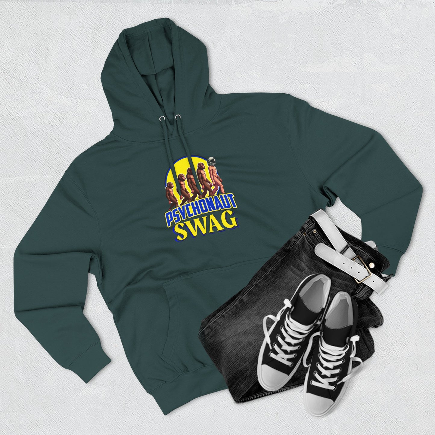 Psychonaut swag small biz, Fleece Hoodie, Cozy Layer for Gamers, Trendy Sweatshirt, Ideal Gift for Holidays, Perfect for Casual Outfits