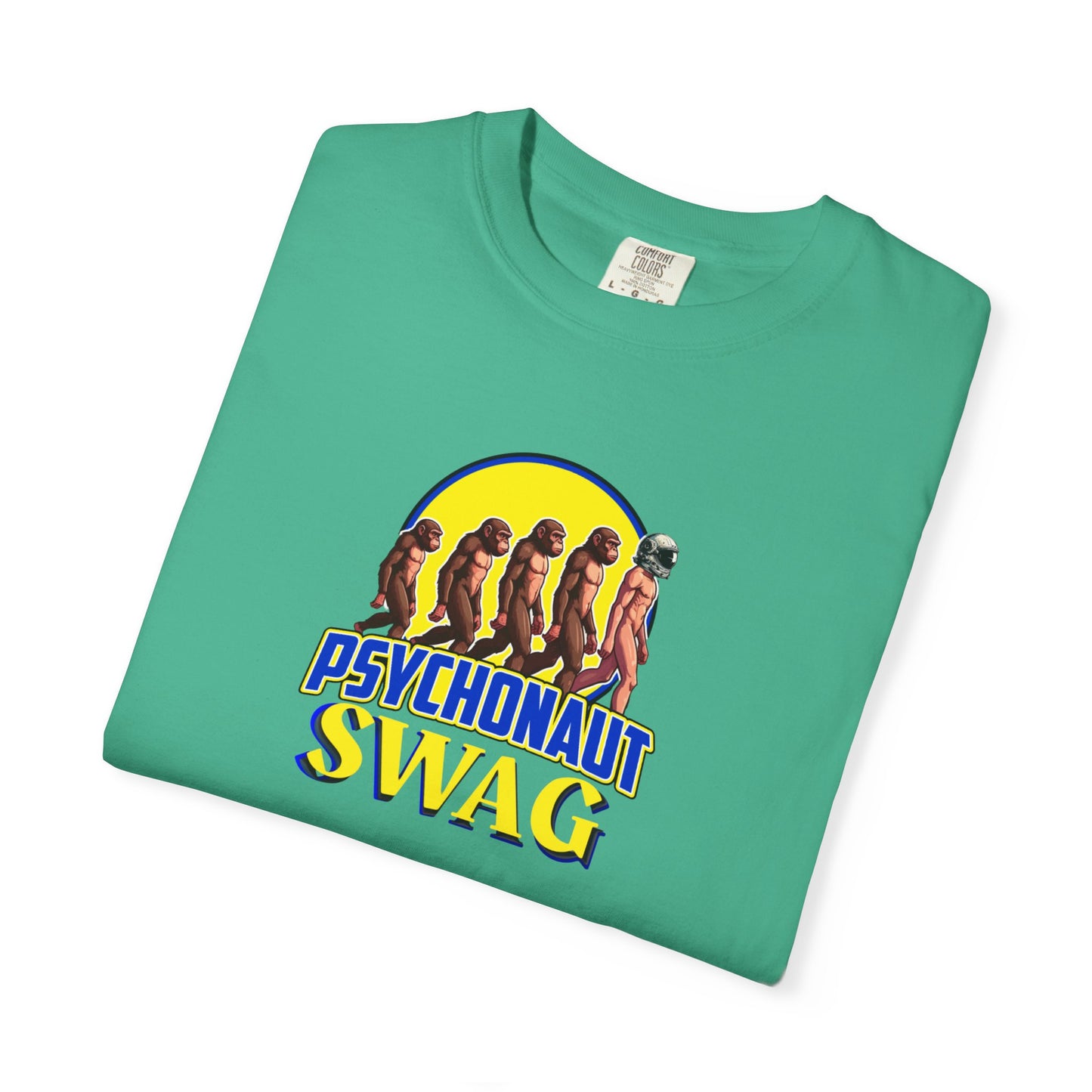 Psychonaut Swag small biz,  Unisex Garment-Dyed T-Shirt | Unique Gift for Festival Lovers, Streetwear, Casual Style, Summer Wardrobe, Psychedelic Art