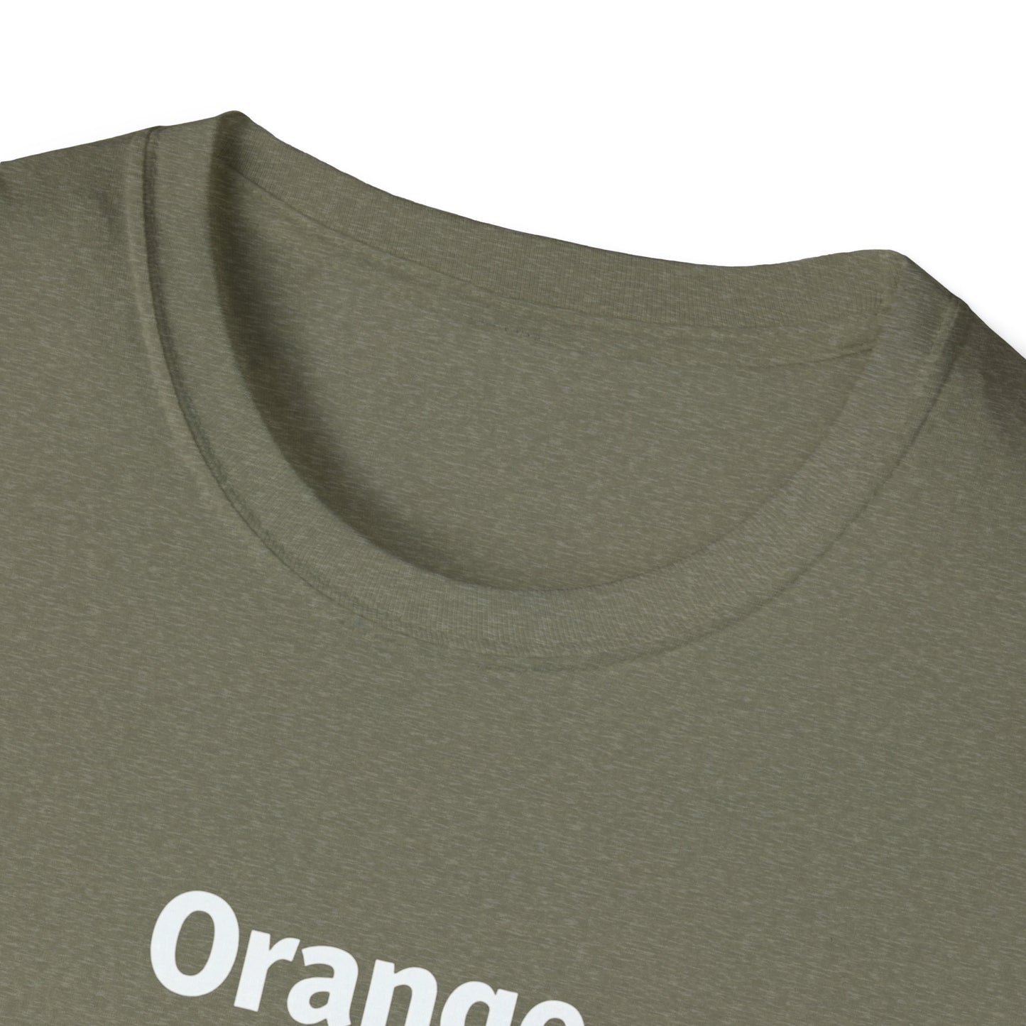 Grateful Orange T-Shirt, Unisex Casual Wear, Thanksgiving Shirt, Fall Vibes Tee, Gift for Friends, Comfortable Everyday Apparel - Psychonaut Swag