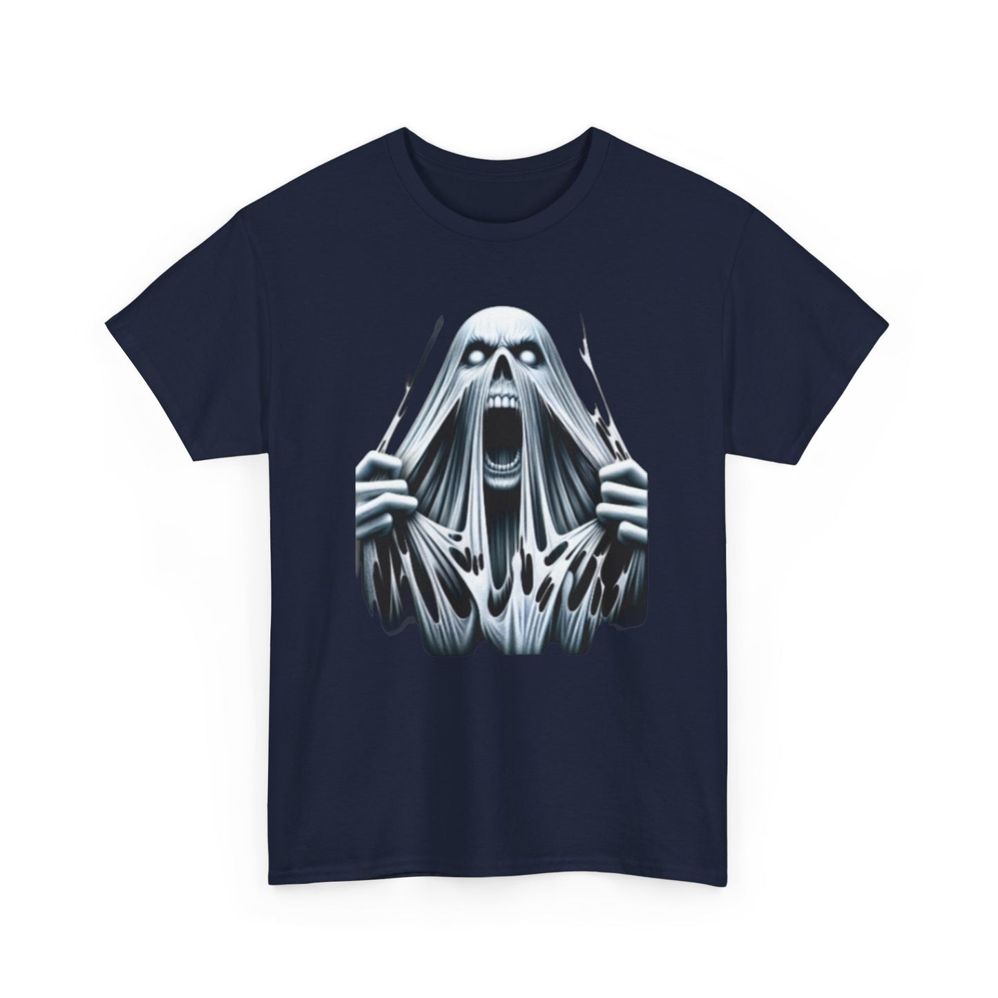 Free Spirit, Unisex Heavy Cotton Tee, Halloween Shirt, Scary Graphic Tee, Horror Movie Merch, Unisex Tee for Spooky Season