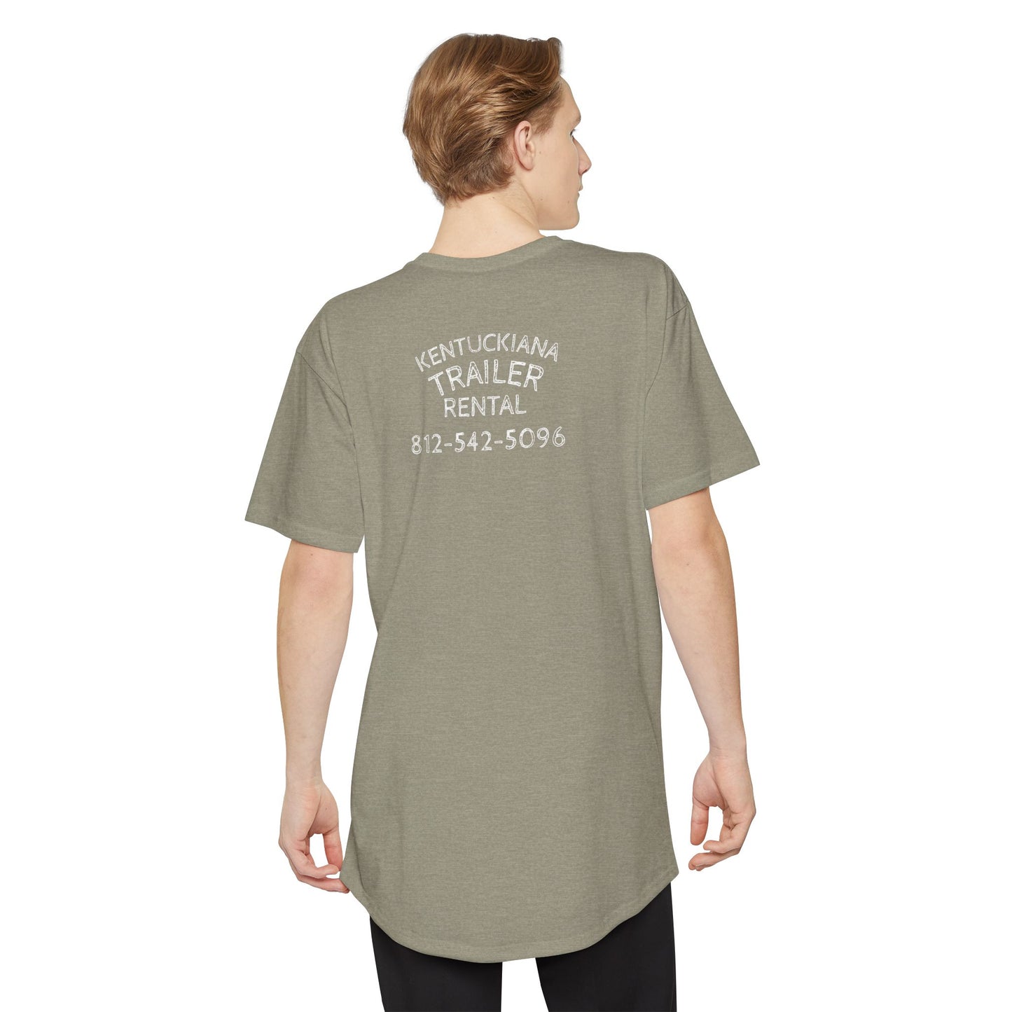 Tall mock2, Kentuckiana small biz swag, Tall, Long Body, Graphic Shirt, Casual Streetwear, Gift for Renters & Travelers, Summer Essential