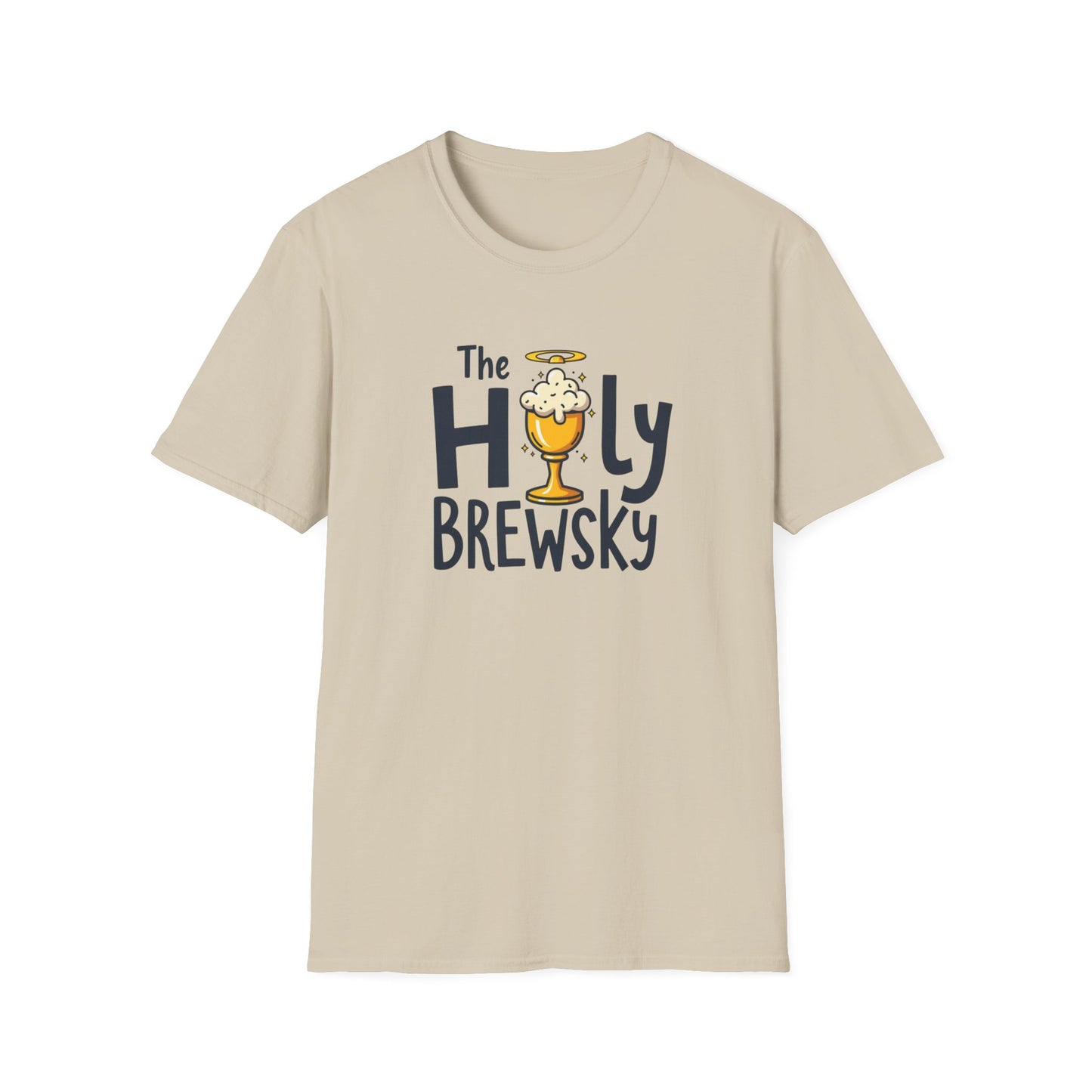 Holy Brewski Unisex T-Shirt, Funny Beer Tee, Gift for Beer Lovers, Party Shirt, Casual Wear, Birthday Gift - Psychonaut Swag