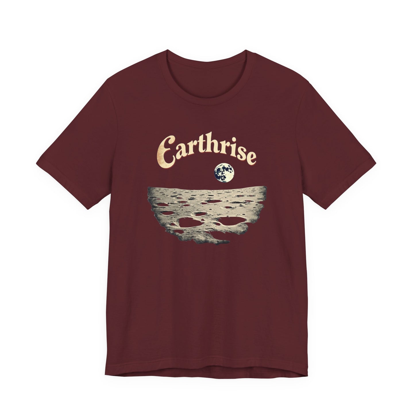 Earthrise Unisex Tee | Vintage Style Graphic Shirt, Eco-Friendly Apparel, Gift for Nature Lovers, Casual Wear, Astronomy Gift