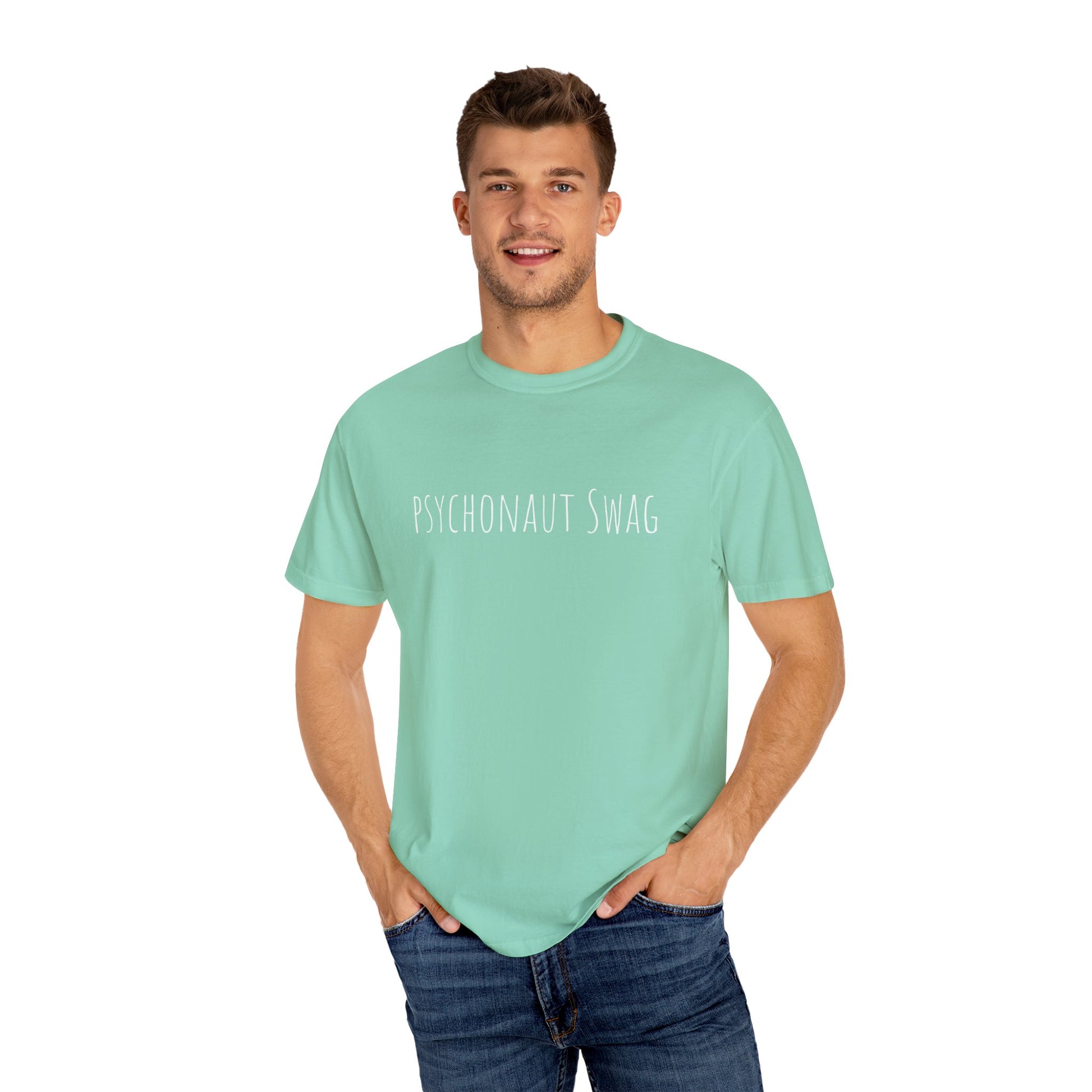 Smoke got me to the moon, Unisex T-shirt - Psychonaut Swag