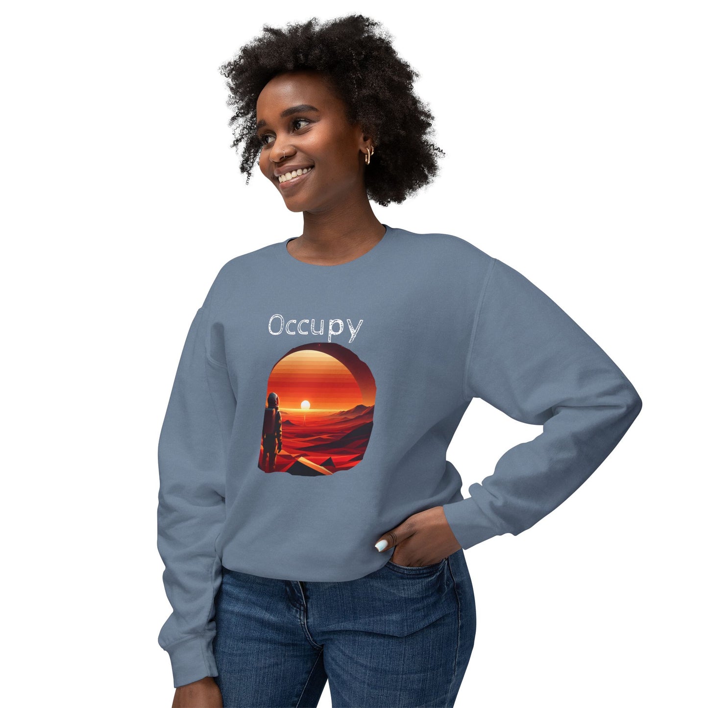 Observer Occupy Lightweight Sweatshirt - Psychonaut Swag