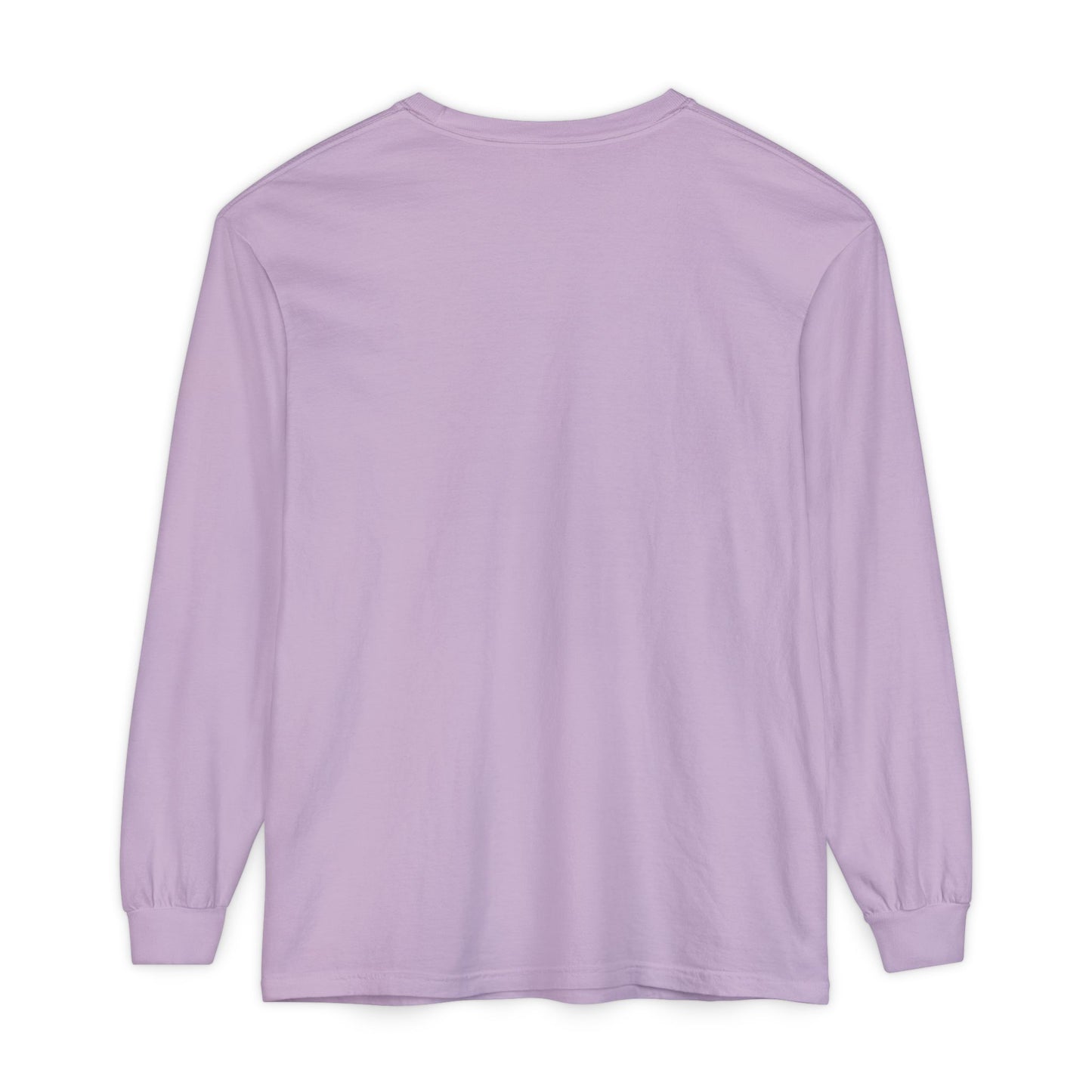 Sunset Dolphin Unisex Garment-dyed Long Sleeve T-Shirt - Psychonaut Swag