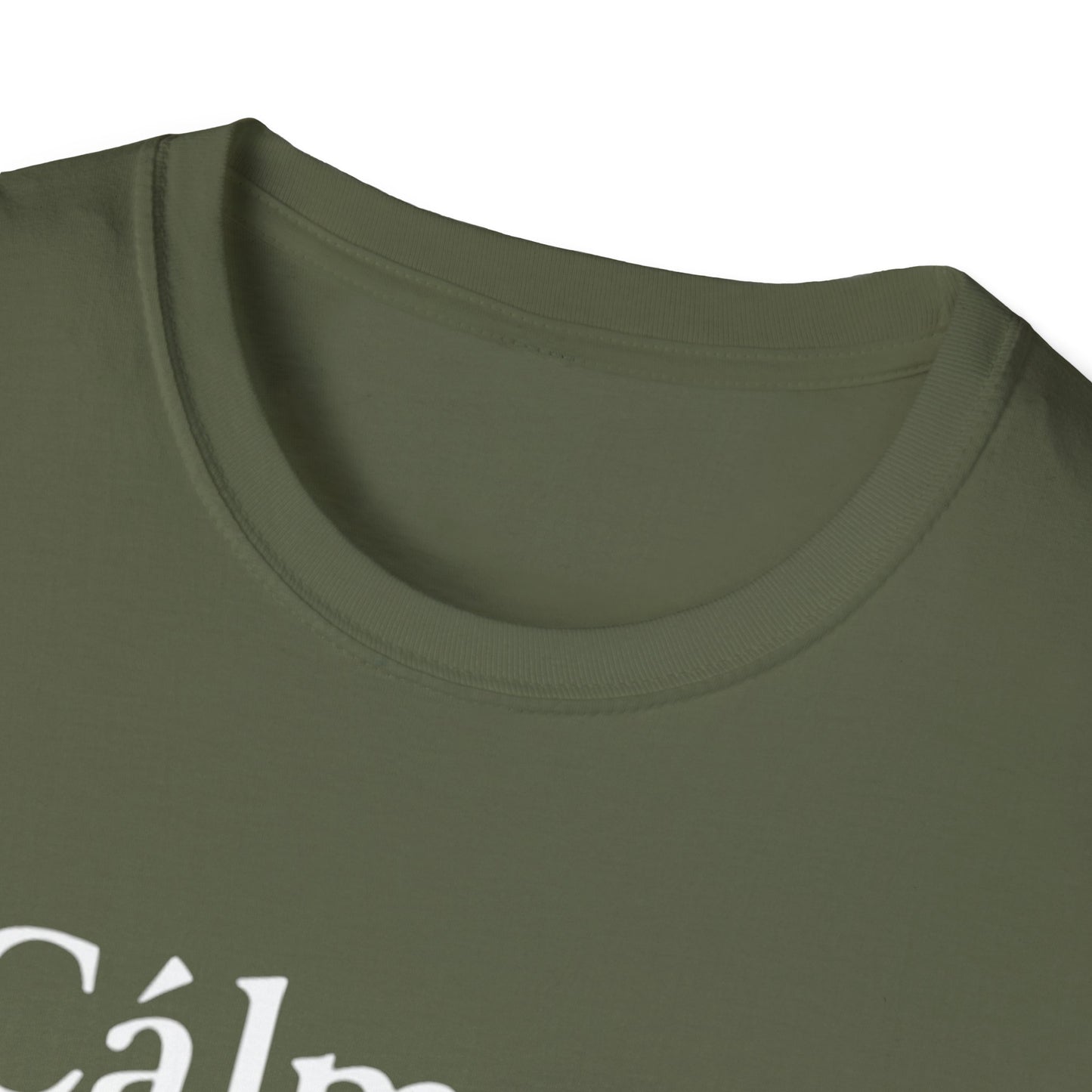 Calm down I’m here, Affirmation Unisex T-Shirt, Relax Shirt, Mindfulness Tee, Casual Wear, Gift for Yoga Lovers, Self-Care Reminder - Psychonaut Swag