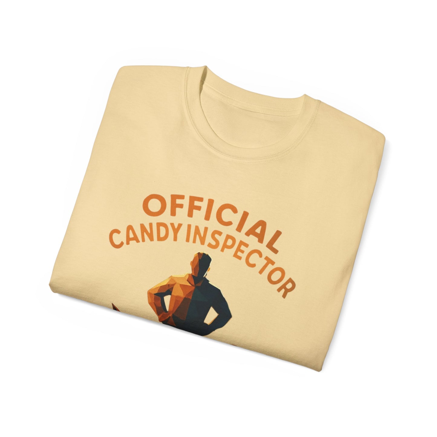 Official Candy Inspector Unisex Ultra Cotton Tee, Funny Gift, Halloween Tee, Party Shirt, Retro Style T-Shirt