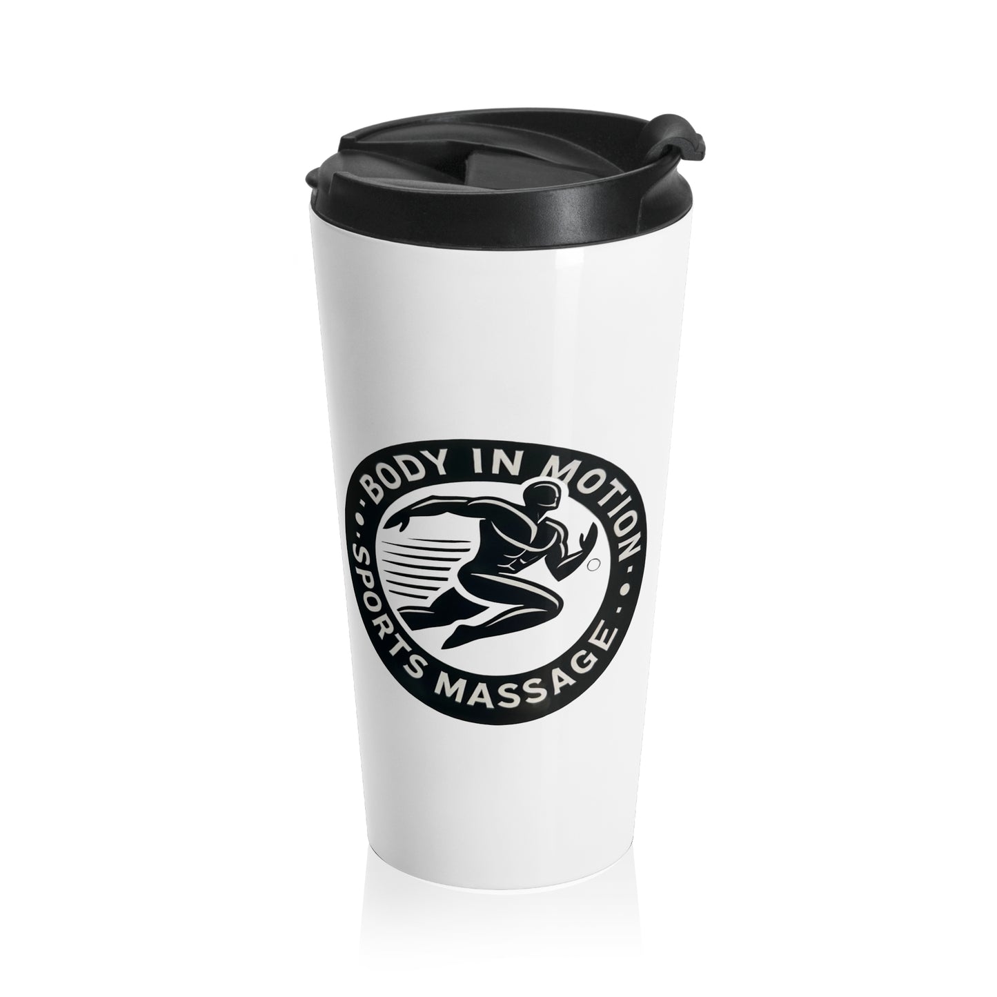 Sports Massage, Travel Mug — Sports Massage Logo Stainless Steel Tumbler