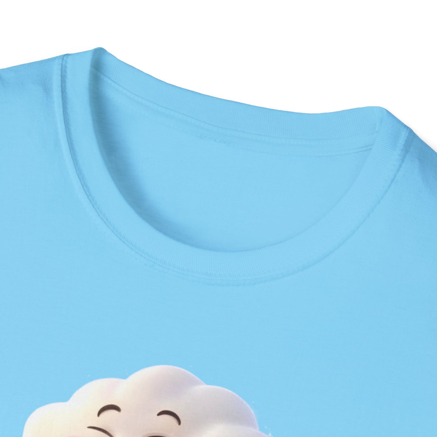 Cloud Laughing Causes Rains, Unisex Softstyle T-Shirt