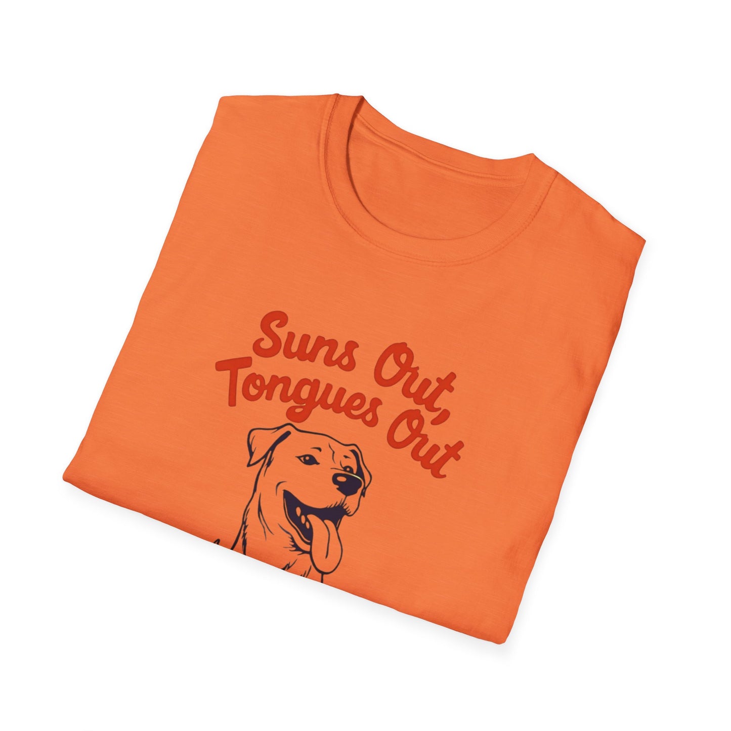 Suns Out, Tongues Out T-Shirt – Unisex Summer Tee, Dog Lovers Gift, Casual Wear, Cute Pet Shirt, Animal Lover Apparel - Psychonaut Swag