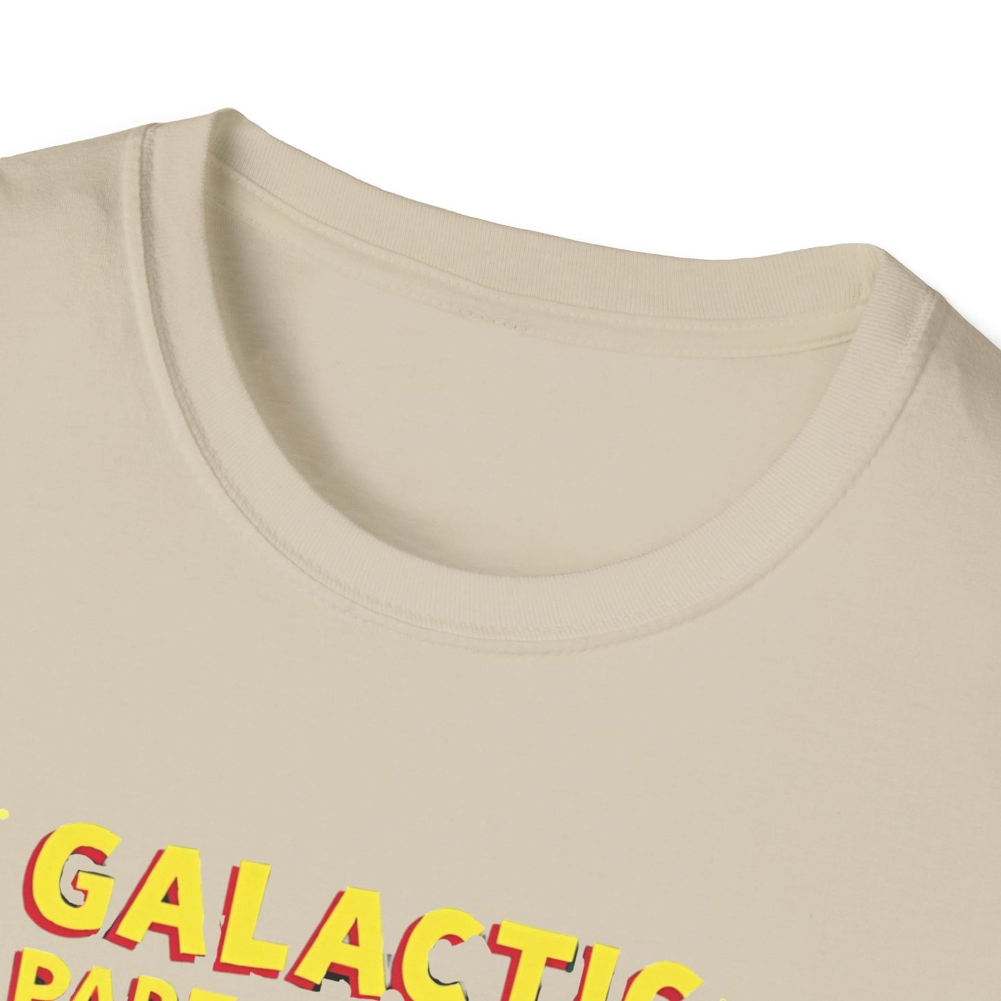 Galactic Party Animal T-Shirt - Unisex Softstyle Tee for Fun Gatherings - Psychonaut Swag