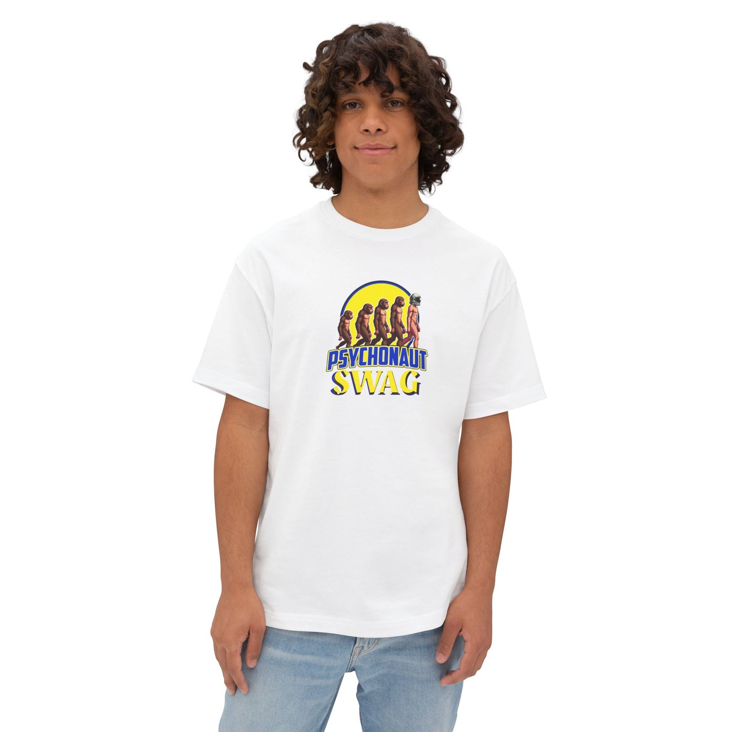Psychonaut swag, small biz, Boxy Tee, Oversized Tee, Unisex T-Shirt, Casual Wear, Gift for Gamers, Streetwear Fashion, Summer Style