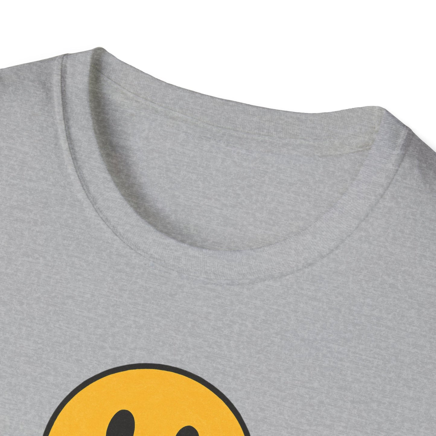 Smile Encouragement T-Shirt, Positive Vibes Tee, Unisex Graphic Shirt, Gift for Friends, Casual Wear, Everyday Comfort - Psychonaut Swag