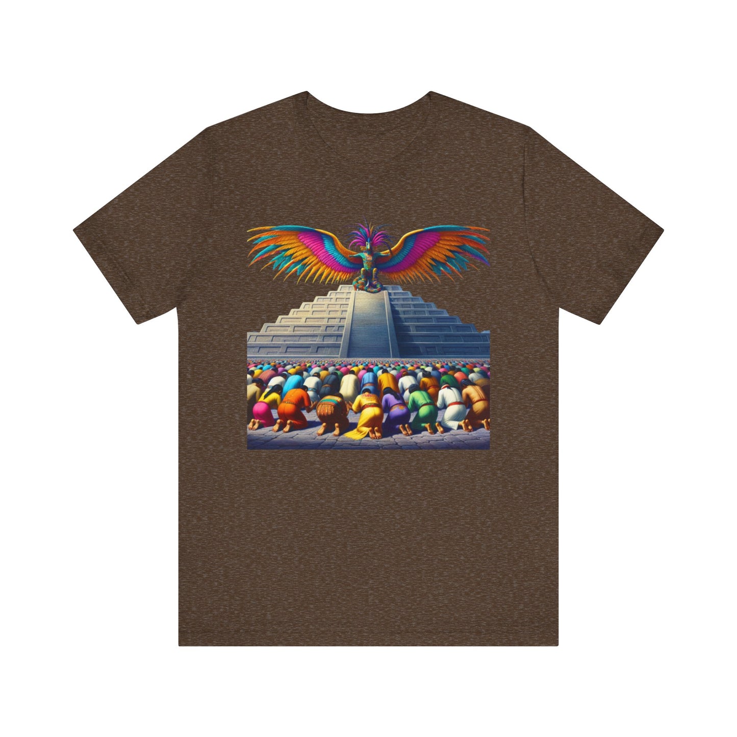 Feathered Serpent, Unisex Jersey Short Sleeve Tee - Psychonaut Swag