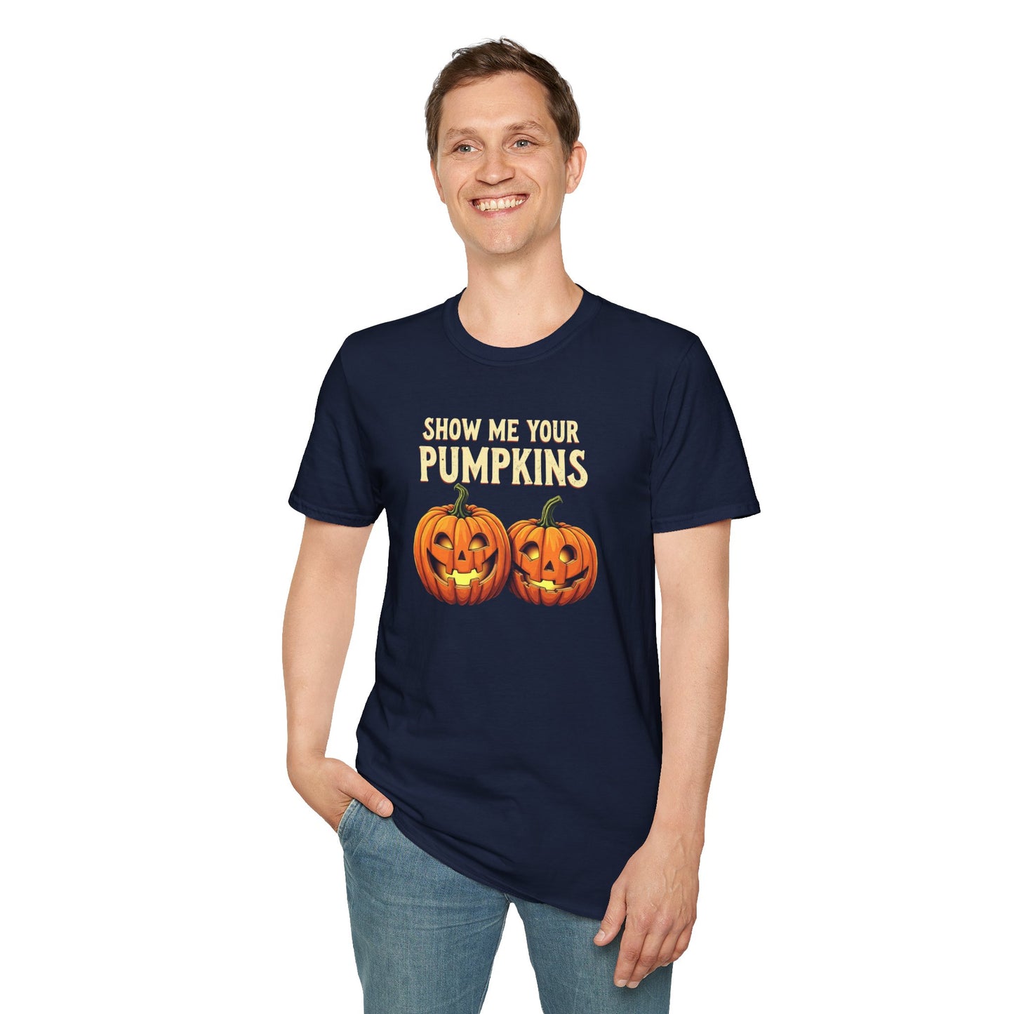 Show Me Your Pumpkins Halloween T-Shirt
