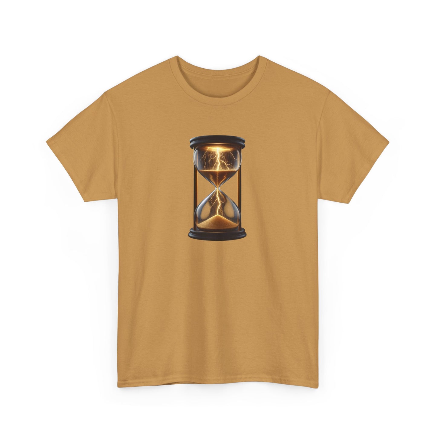 Static Time, Unisex Heavy Cotton Tee - Psychonaut Swag