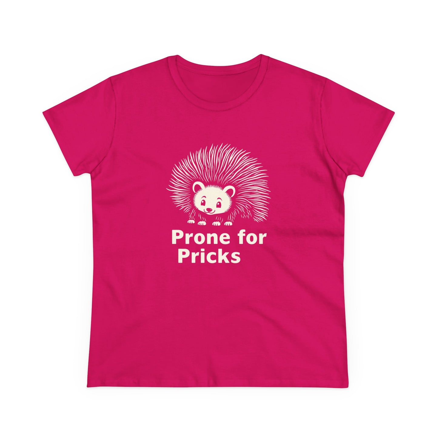 Prone for Pricks, Funny Hedgehog Tee, Quirky Animal Shirt, Cute Graphic Tee, Gift for Animal Lovers, Casual Wear, Summer Top