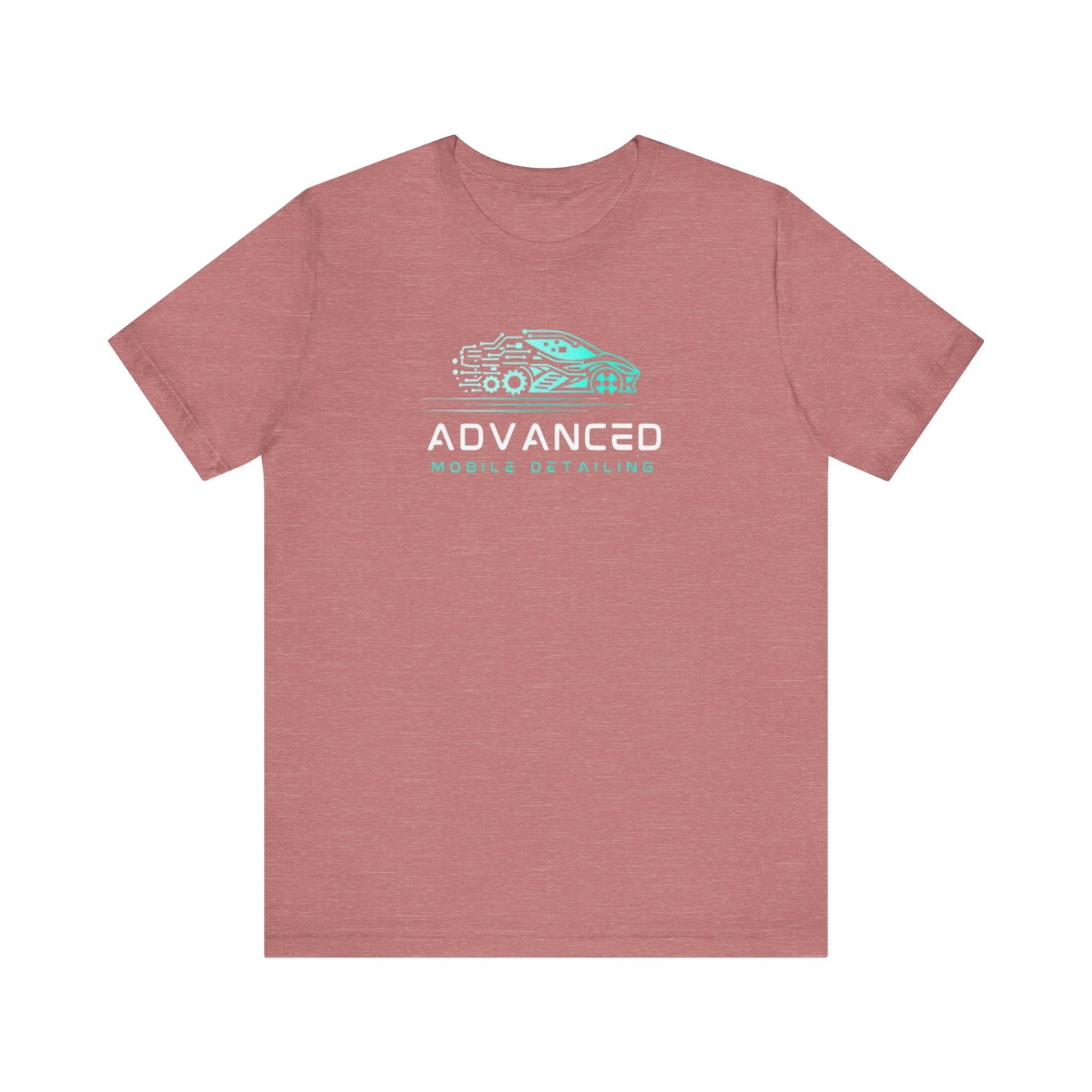 Advanced Mobile Detailing, Super soft style, Unisex Tee, Car Enthusiast Shirt, Automotive Gift, Stylish Car Wash Tee, Perfect for Mechanics, Birthday or Holiday Gift