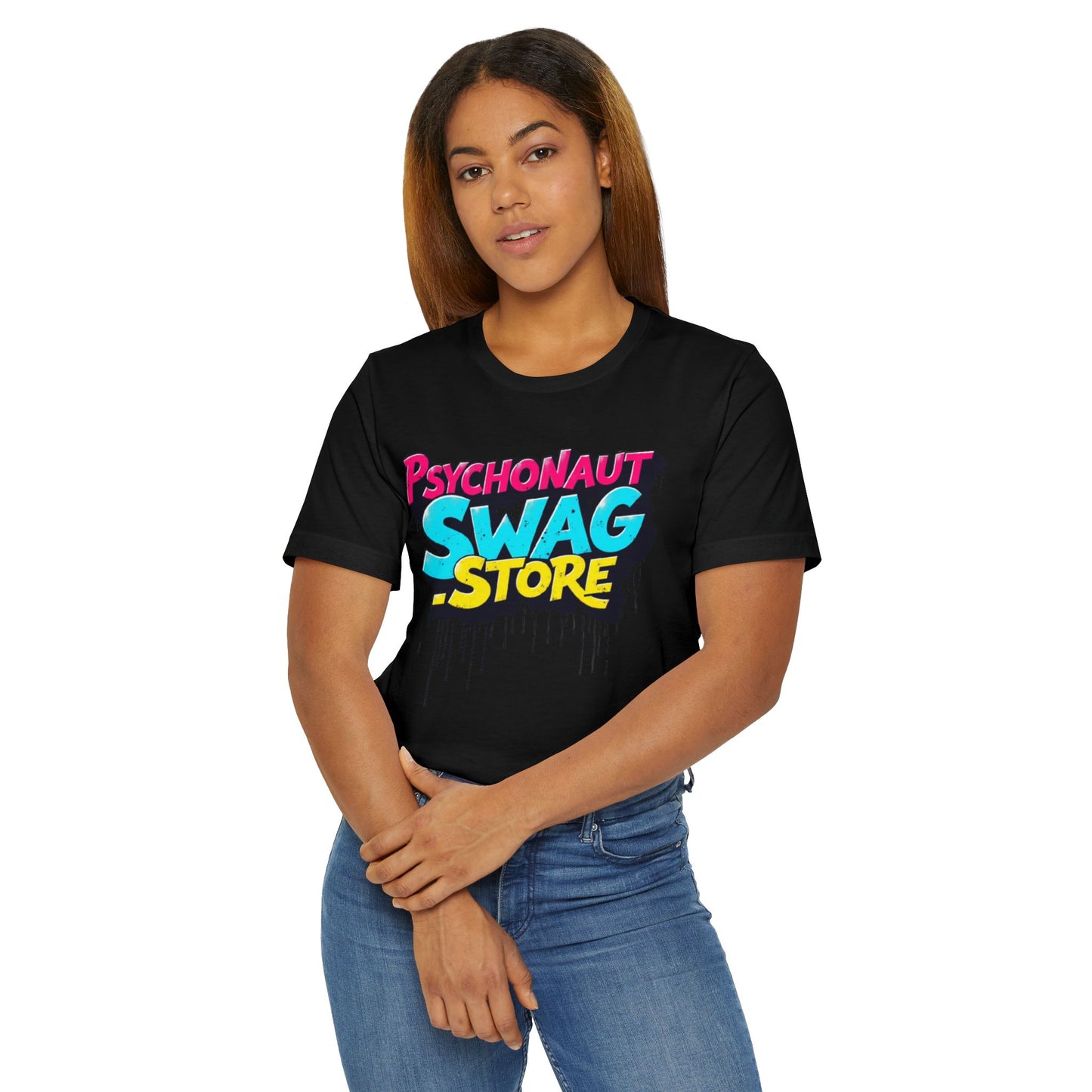 Psychonaut Swag Store Graphic Tee, Casual Streetwear, Cool Gift, Festival Fashion, Vintage Style, Unisex T-Shirt - Psychonaut Swag