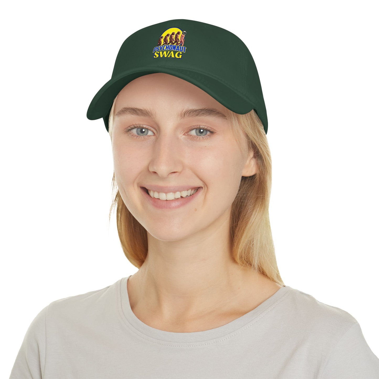 Psychonaut Swag Low Profile Baseball Cap, Casual Hat, Gift for Gamers, Streetwear Accessory, Summer Vibes, Trendy Headwear - Psychonaut Swag