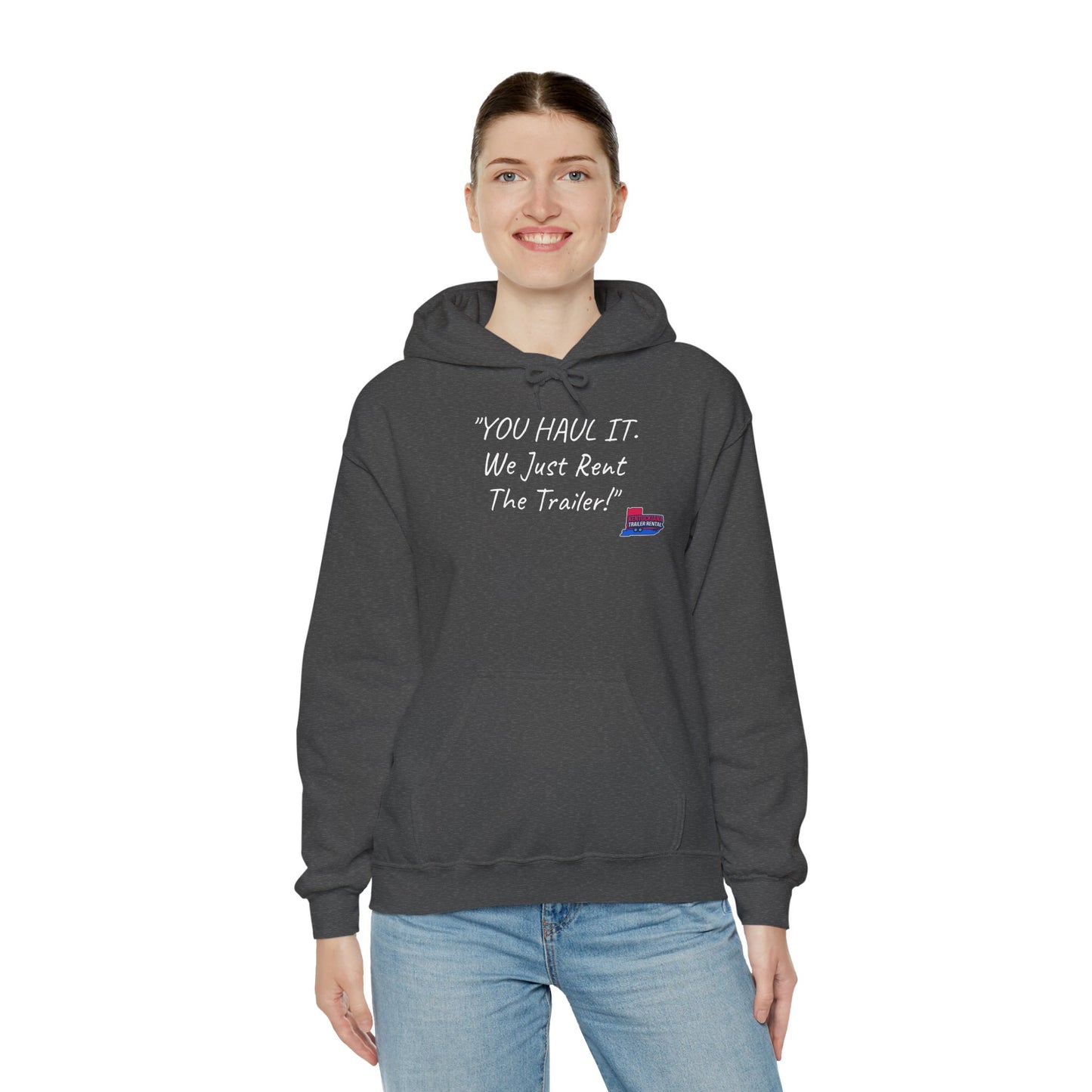 Kentuckiana Small biz swag, Trailer Rental Hoodie for Road Trips, Gifts for Adventure Lovers, Unique Hoodie for Renters, Travel Gear, Funny Sweatshirt