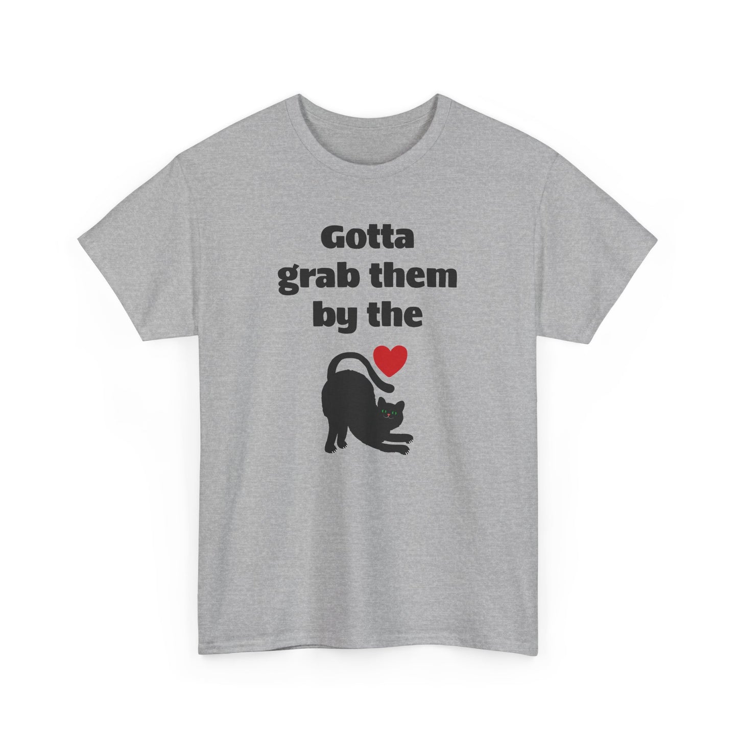 Grab the Cat, Unisex Heavy Cotton Tee - Psychonaut Swag