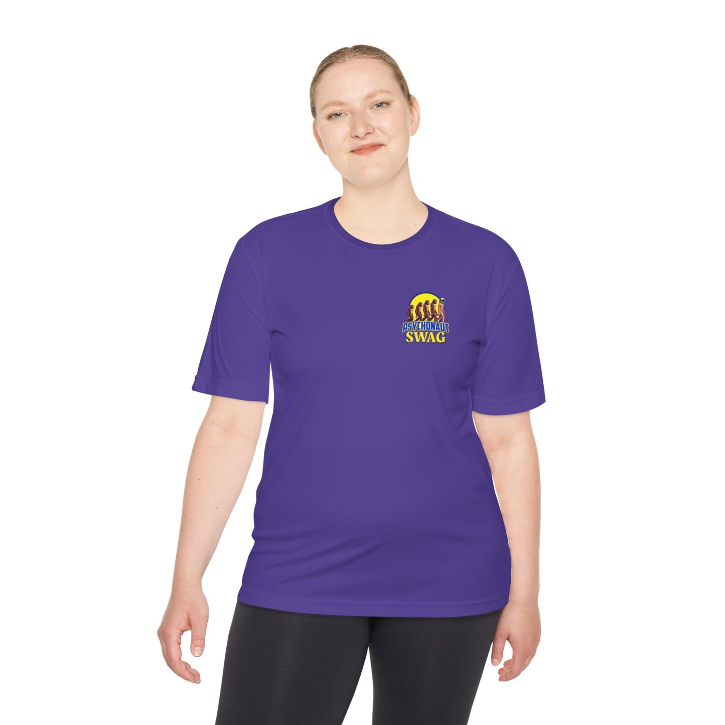 Psychonaut Swag, Small Biz, Unisex Moisture Wicking Tee, Workout Shirt, Gift for Car Enthusiasts, Casual Wear, Summer Activewear