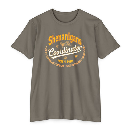 Shenanigans Coordinator T-Shirt — Funny Irish Pub St. Patrick’s Day Tee