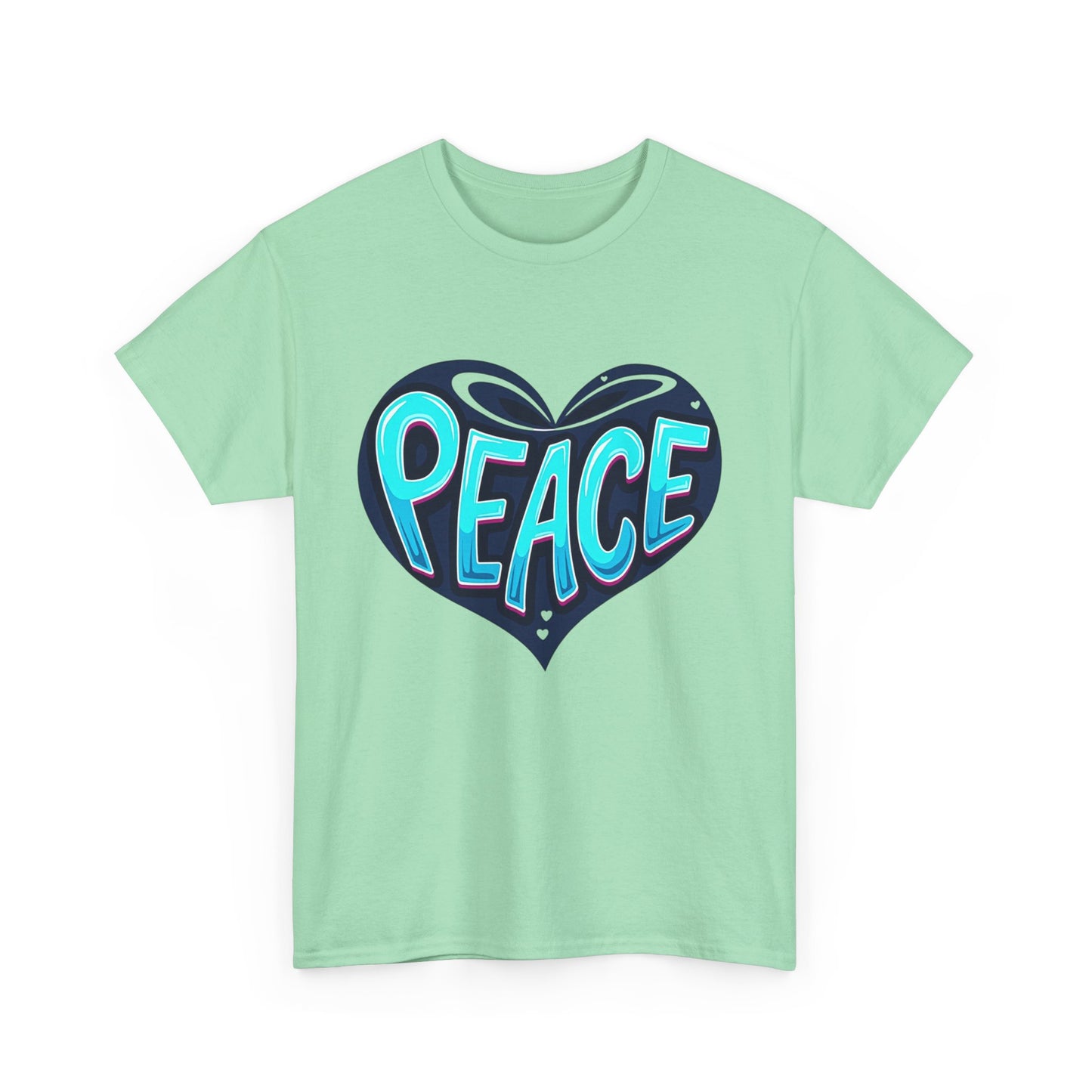 Peace Heart Tee - Psychonaut Swag