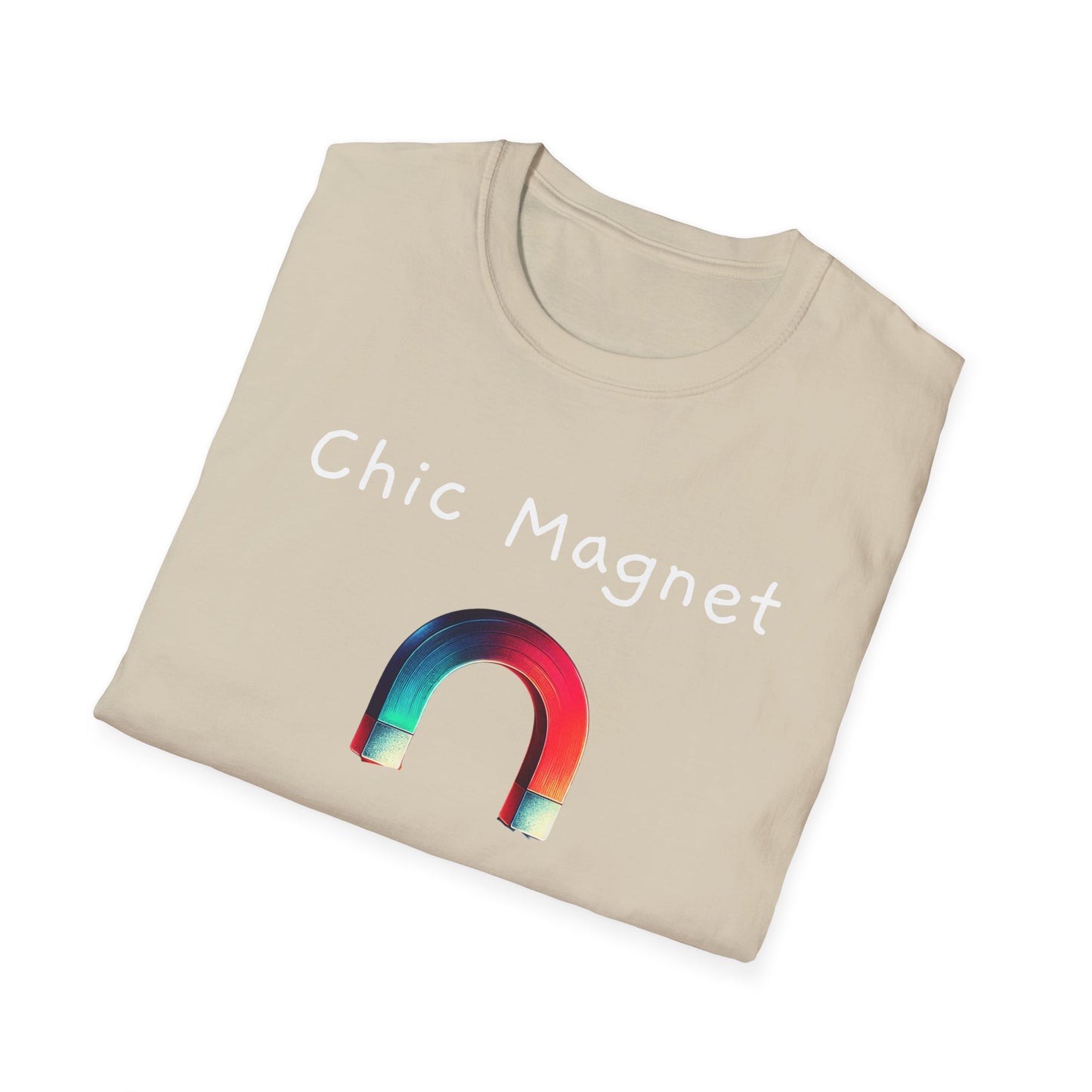 Chic Magnet Unisex Softstyle T-Shirt - Fun and Quirky Graphic Tee - Psychonaut Swag