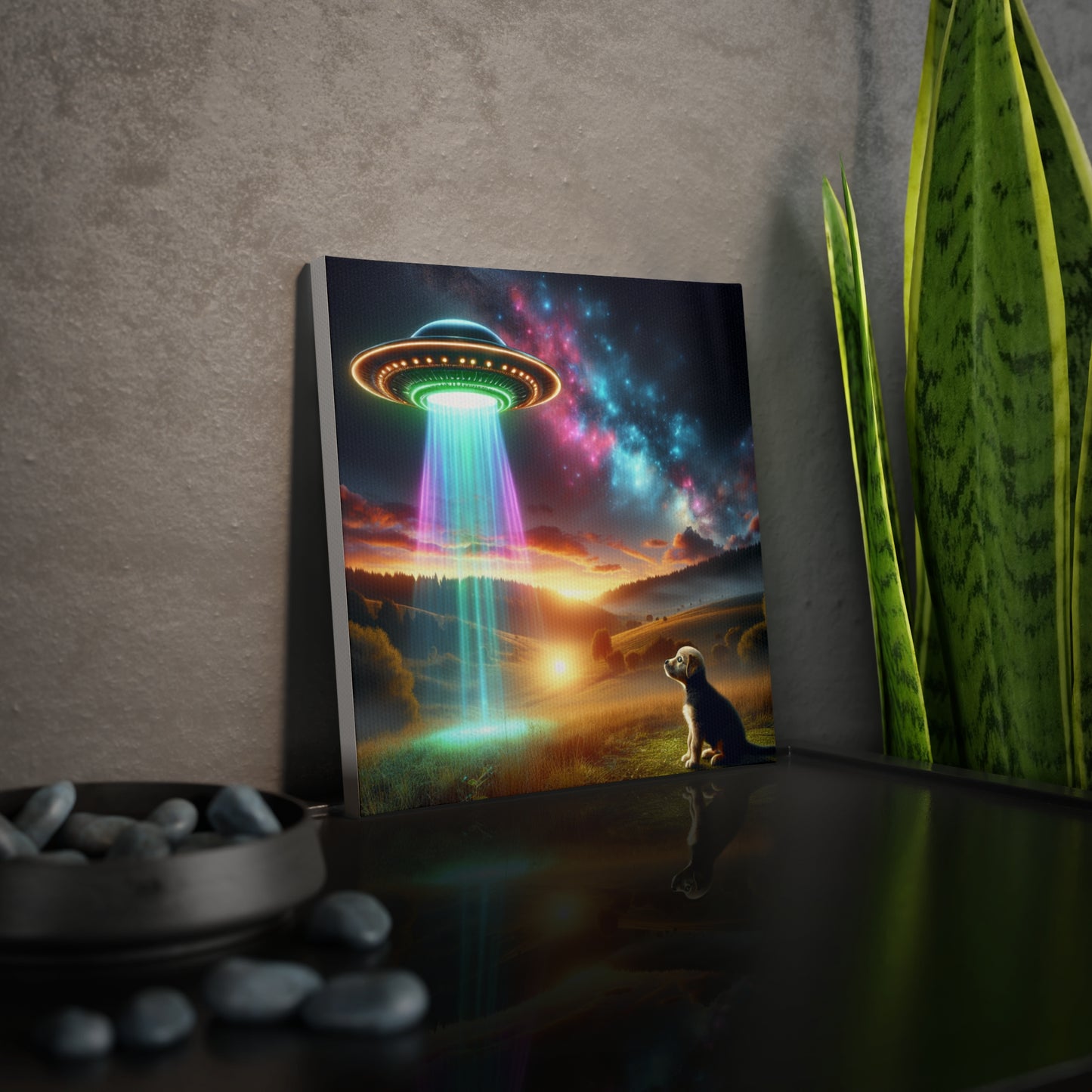 Curious Observer, Canvas Photo Tile