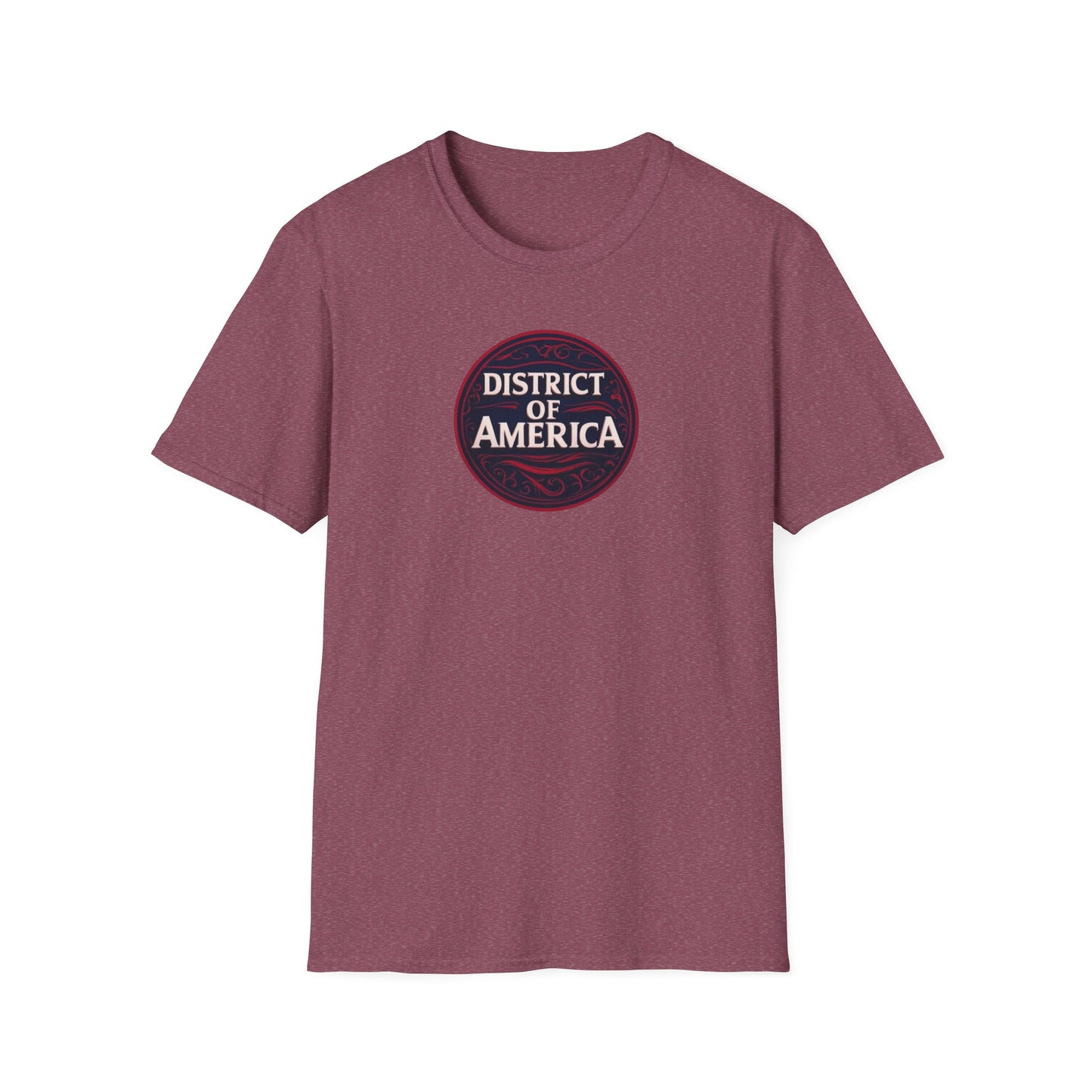 District of America, Washington DA, Unisex Softstyle T-Shirt - Psychonaut Swag