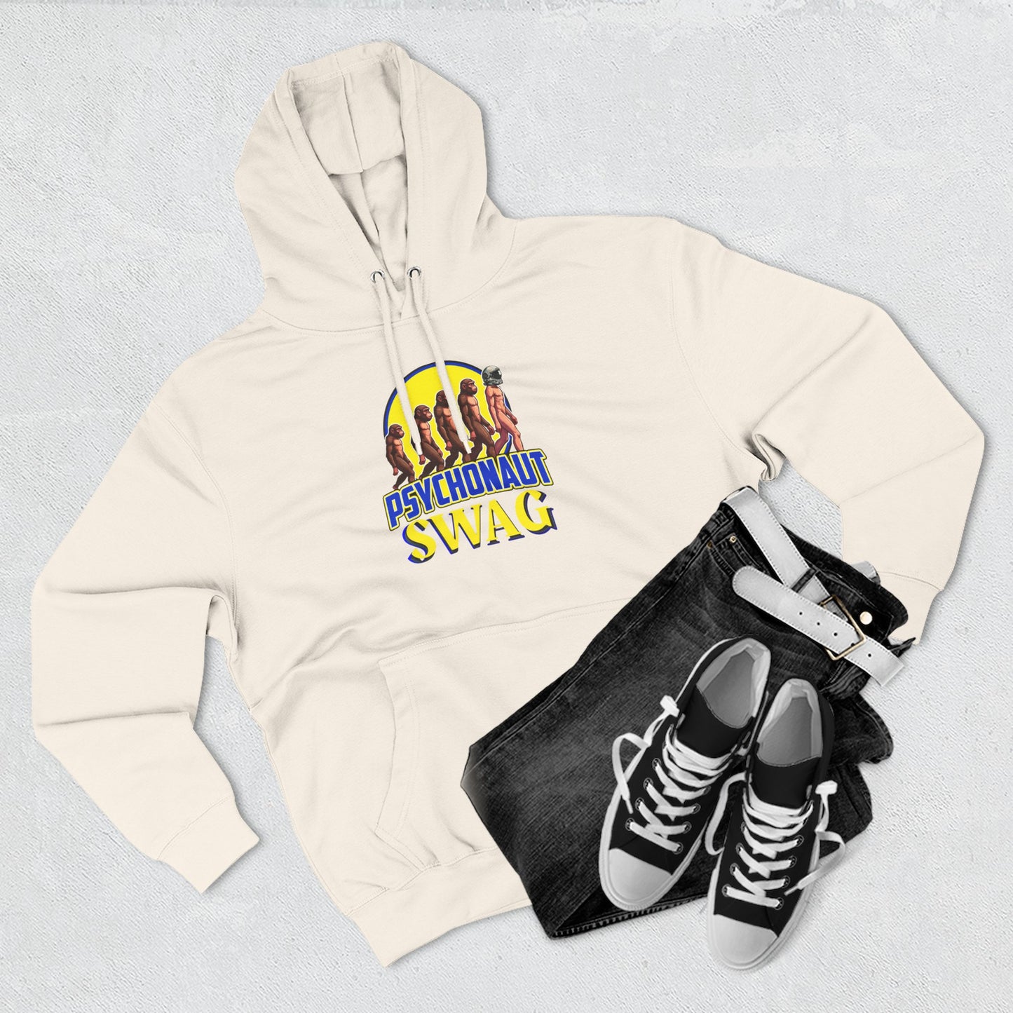 Psychonaut swag small biz, Fleece Hoodie, Cozy Layer for Gamers, Trendy Sweatshirt, Ideal Gift for Holidays, Perfect for Casual Outfits