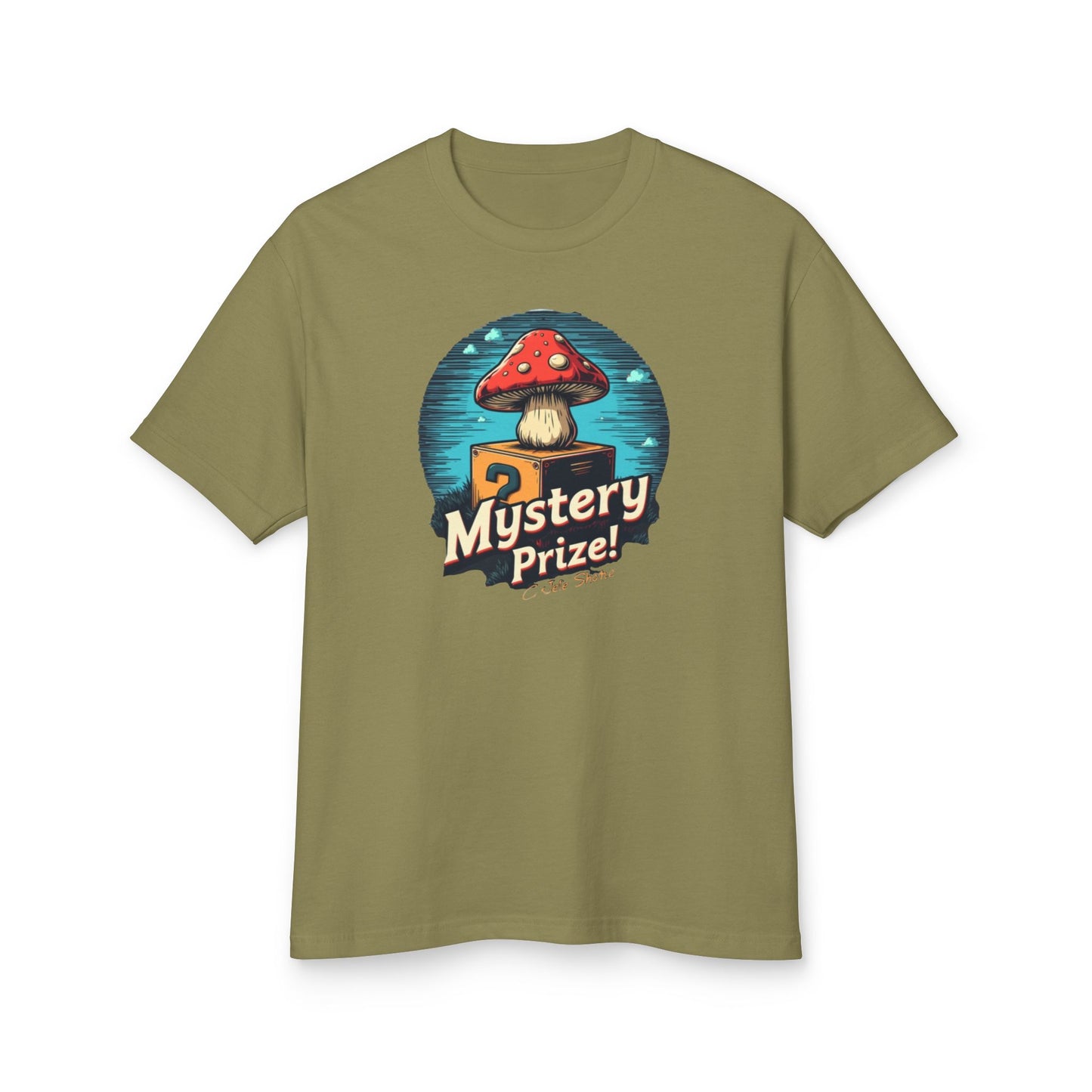 Questionable Mushroom Mystery Tee, Fun Gift for Gamers, Casual Style Shirt, Vintage Vibe Tee, Unisex Cotton Tee for Festivals - Psychonaut Swag